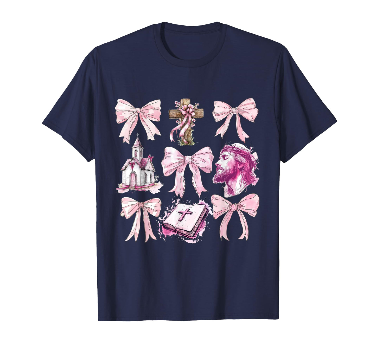 Let Me Tell You About My Jesus Christian Coquette Bow T-Shirt