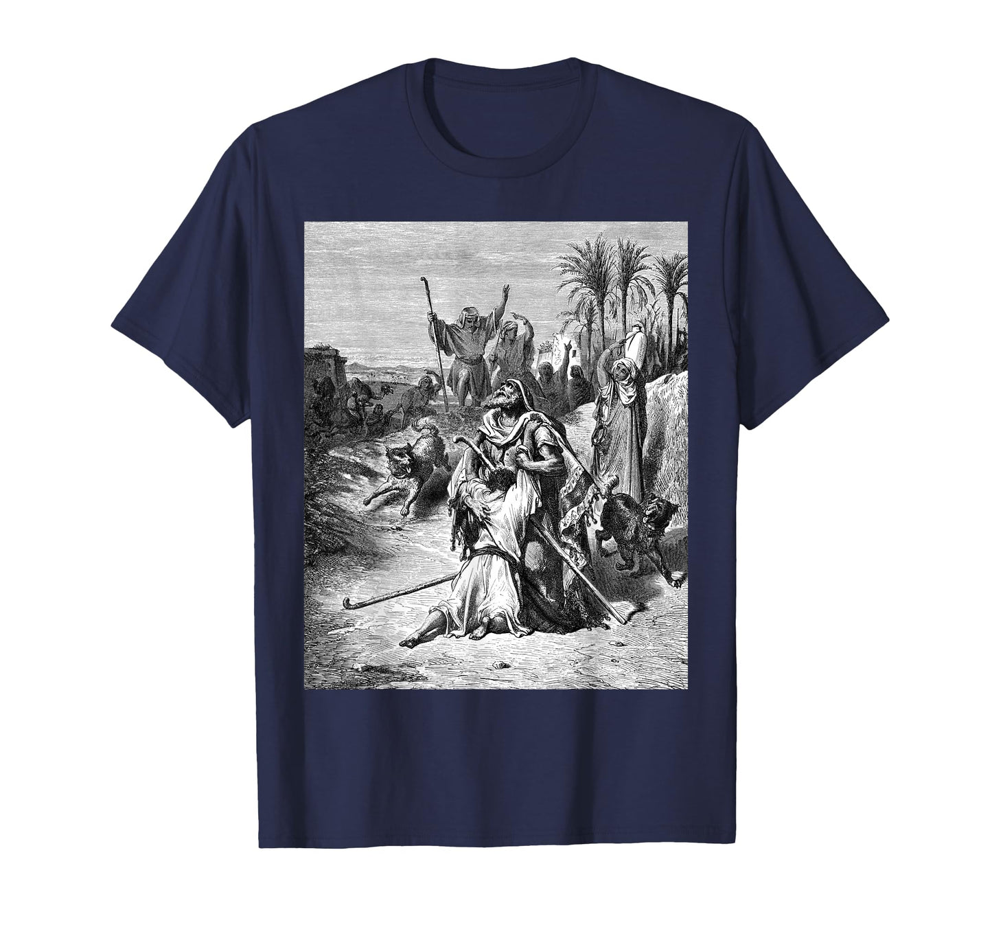 The Prodigal Son Gustave Dore Religious Biblical Art T-Shirt