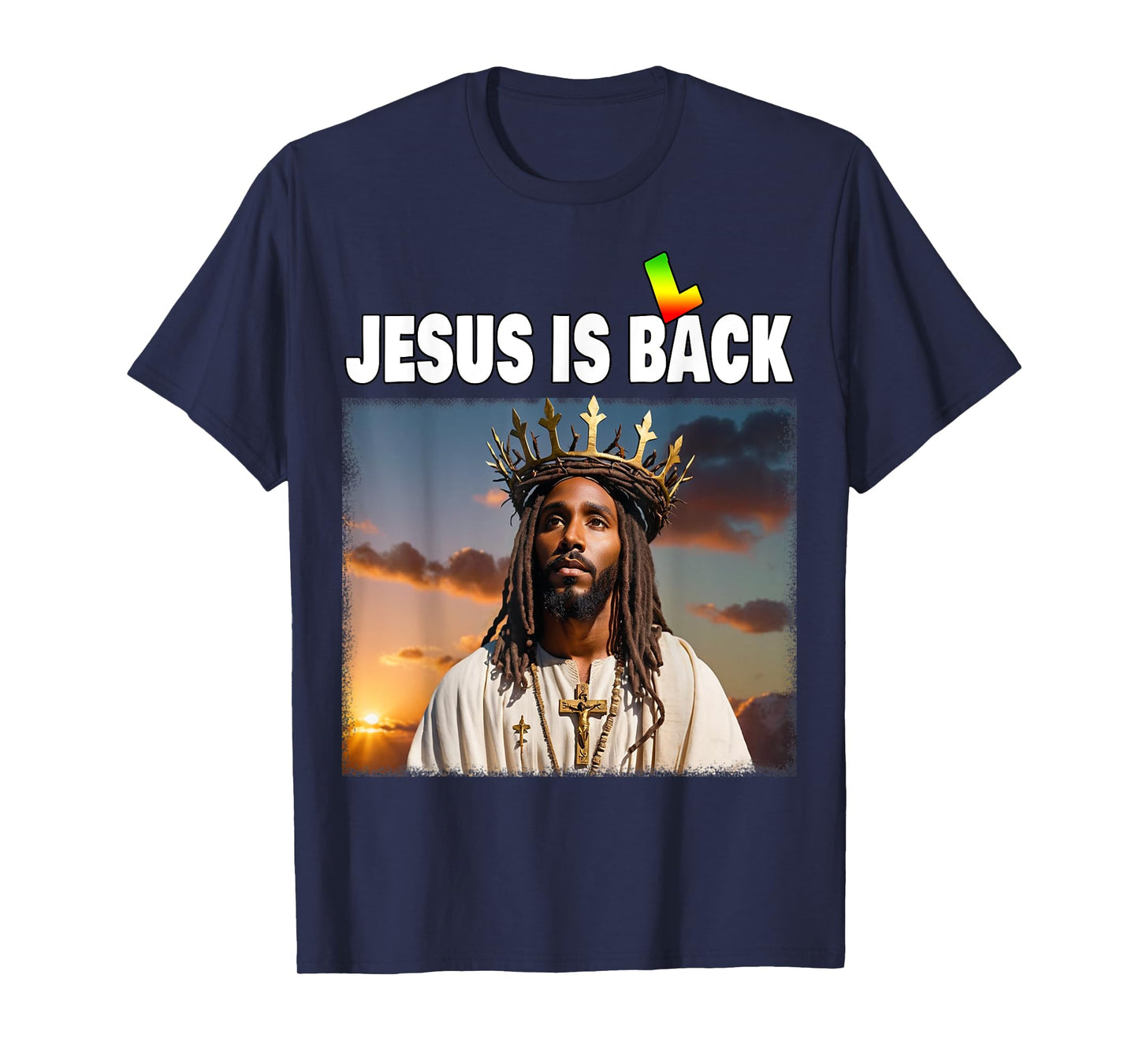 Black History Jesus T-Shirt