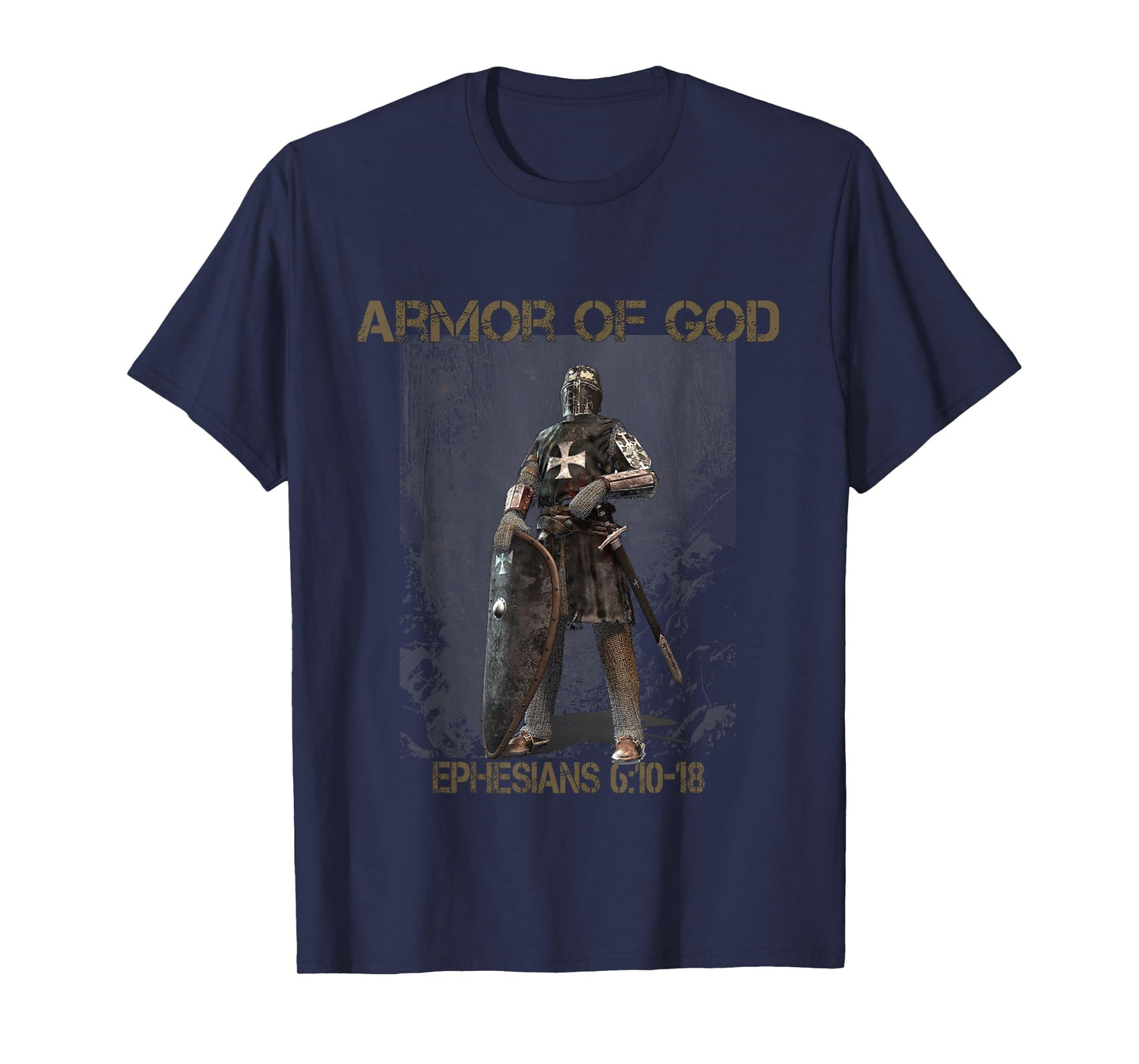Christian T S Bible Verse T S Scripture T S Armor of God T T-Shirt