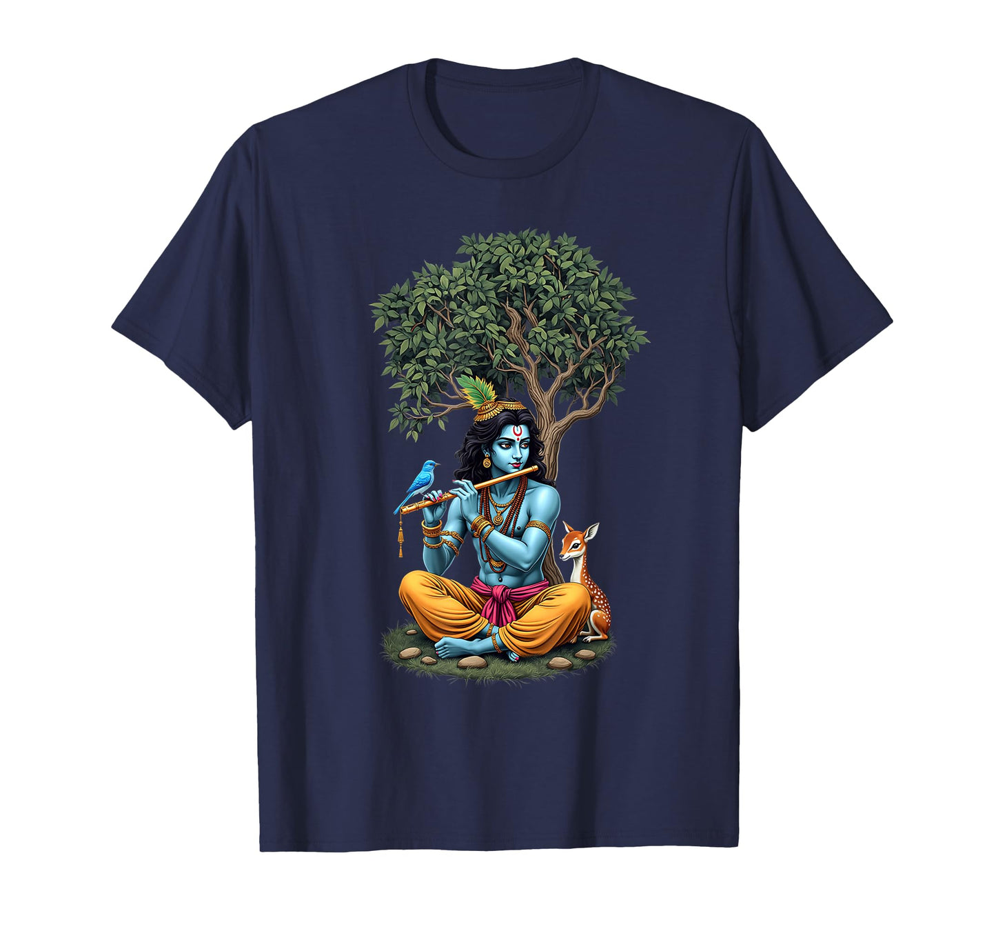 Gifts for Hindus Hinduism Diwali Festival Lord Krishna T-Shirt