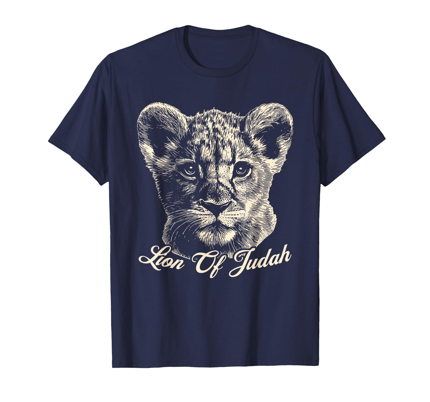 Lion of Judah Religious Christian Inspirational Lion Cub T-Shirt