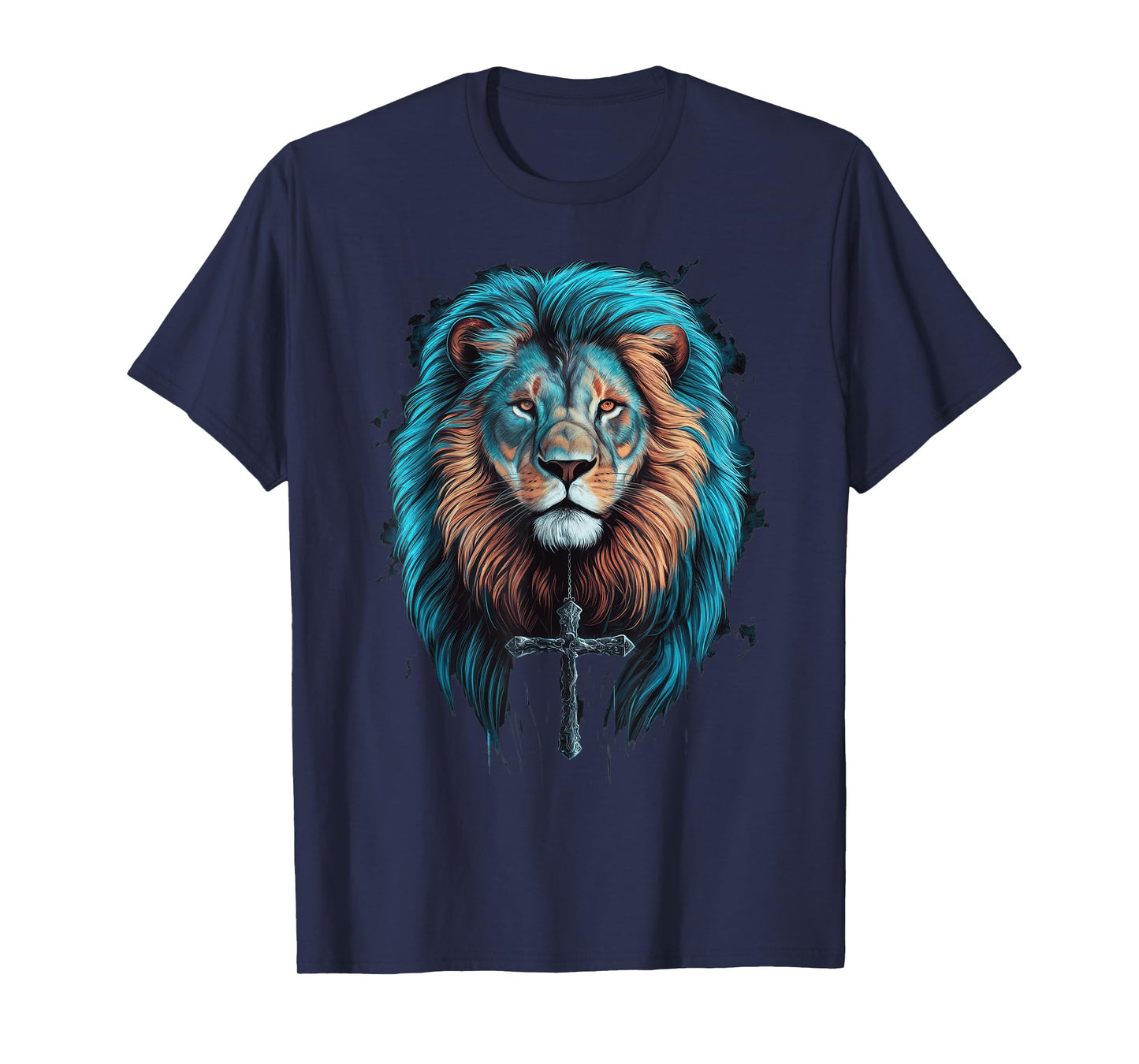 Jesus Lion of Judah Christian Faith for Men and Women T-Shirt