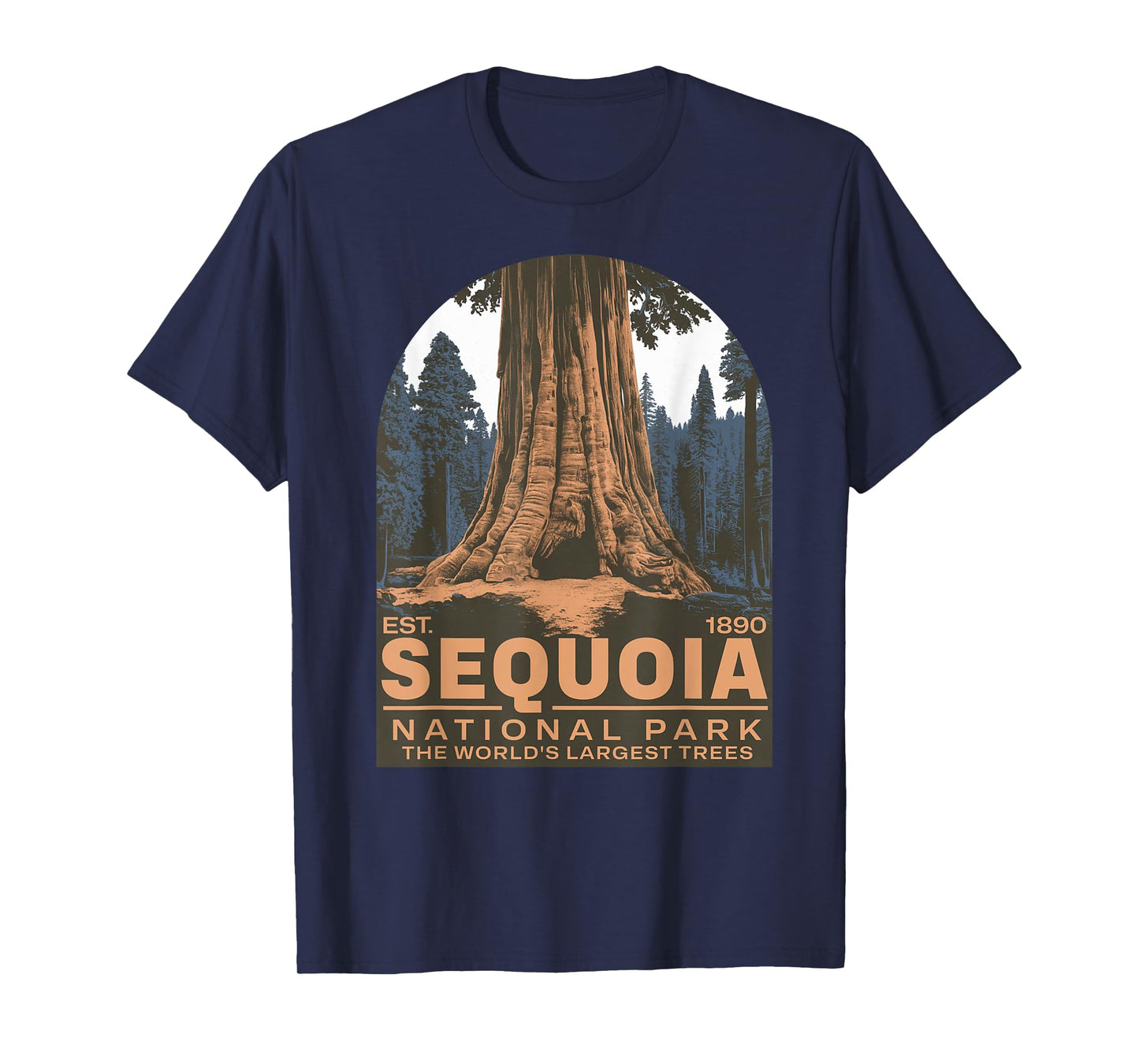 Sequoia National Park California Giant Tree T-Shirt