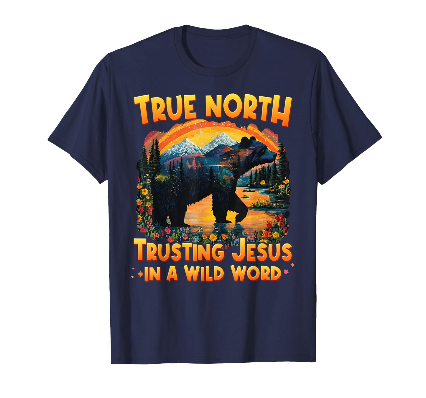True-North Trusting Jesus In A Wild World VBS 2025 T-Shirt