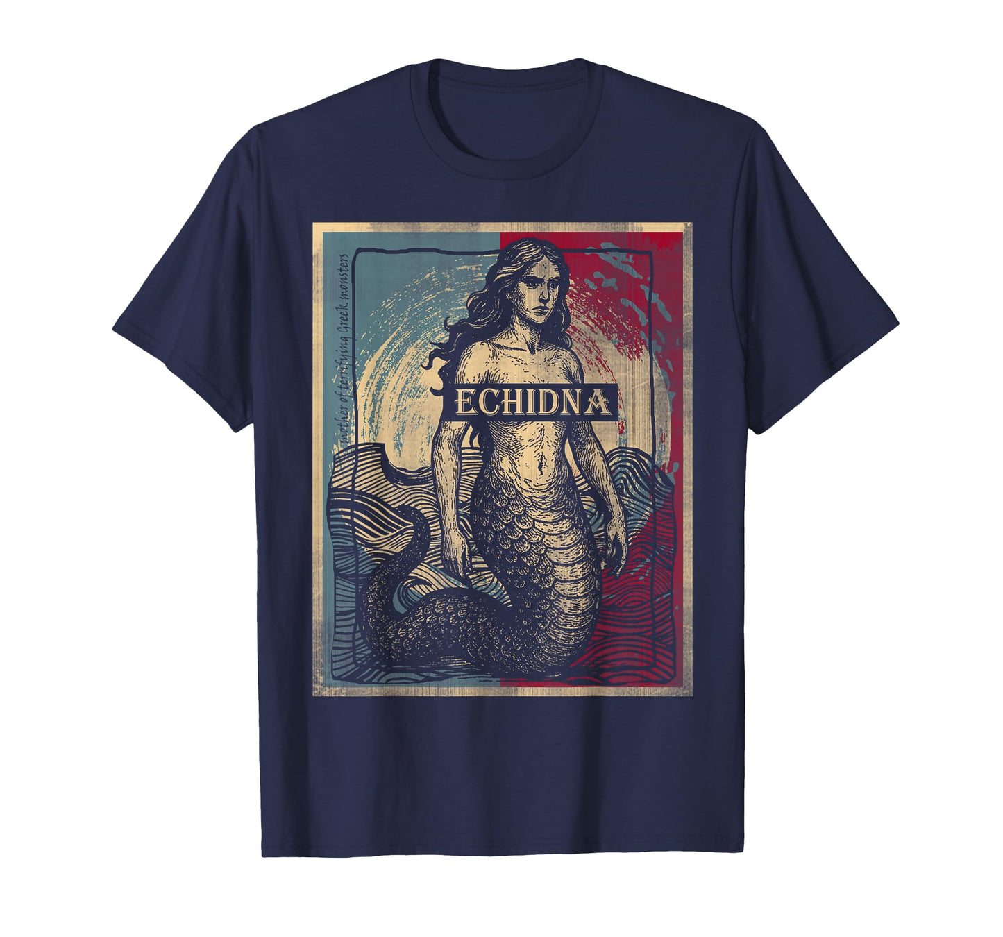 Echidna Goddess in Greek Mythology tee Mother of Monsters T-Shirt