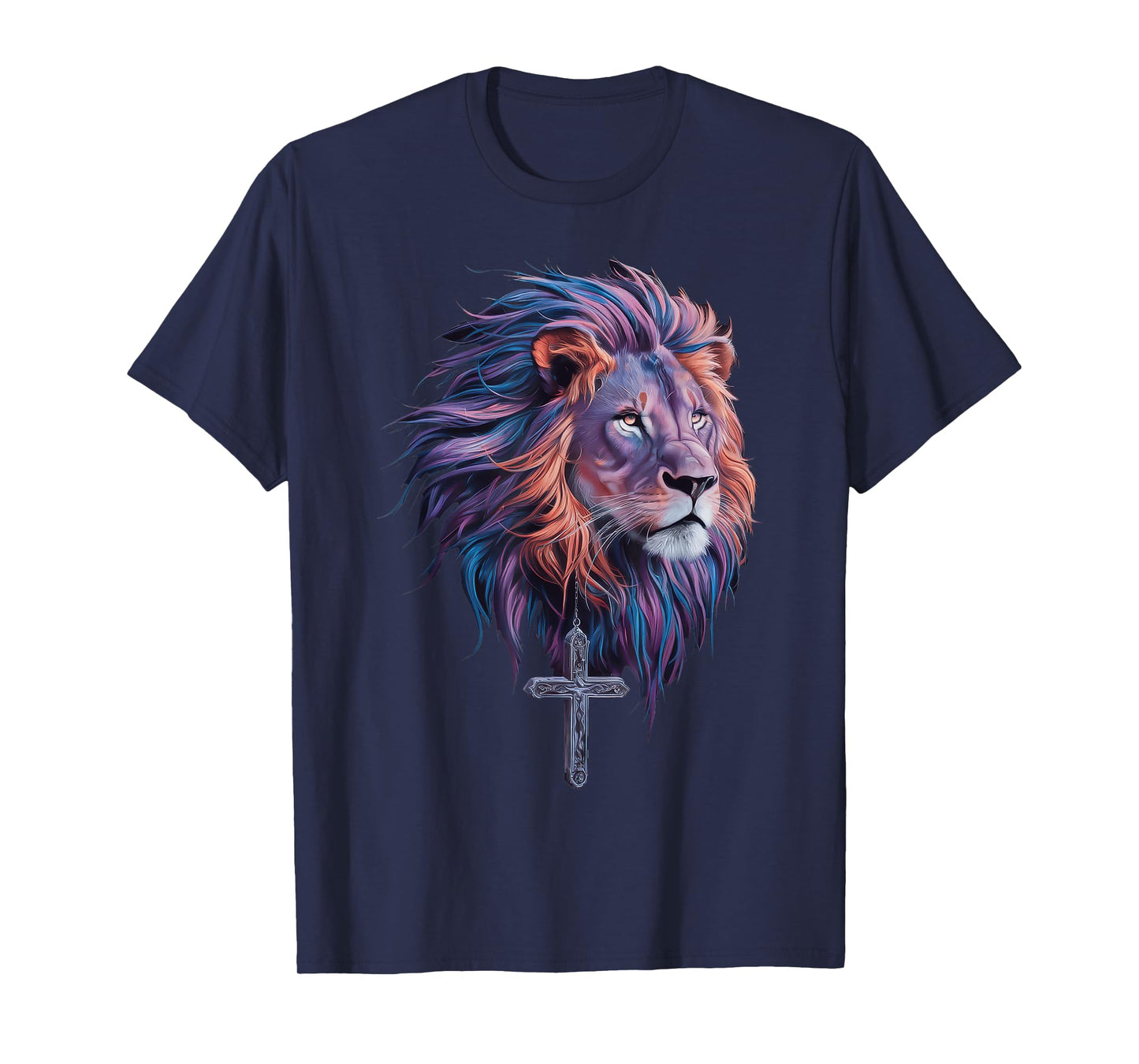 Jesus Lion of Judah Christian Faith for Men and Women T-Shirt