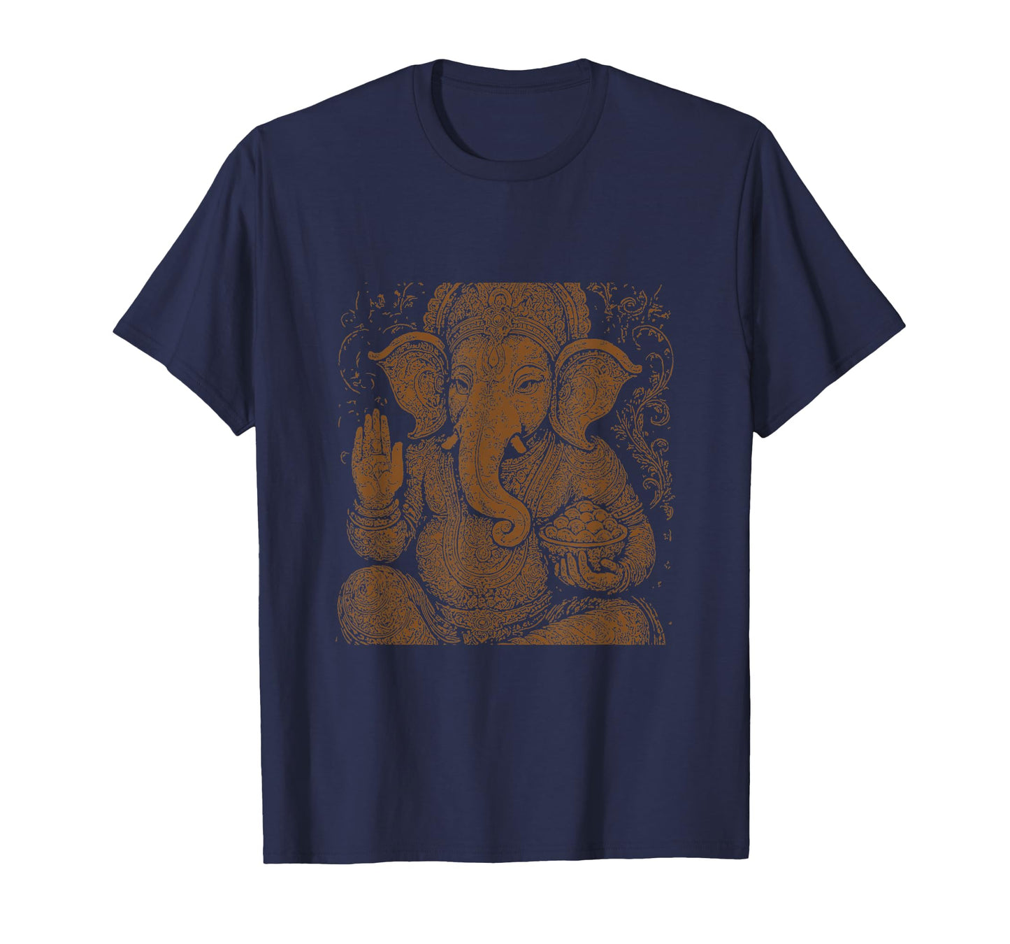 Ganesh Symbol Yoga Hindu Elephant God Ganesha Puja T-Shirt