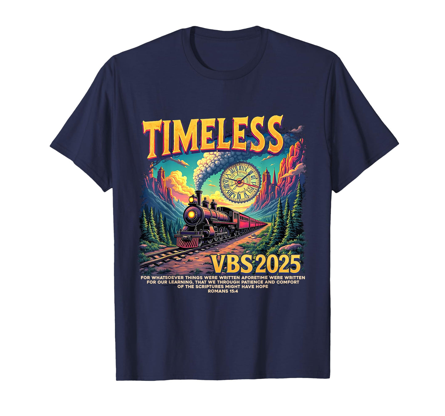 Christian Summer Timeless VBS 2025 We Through Patience T-Shirt