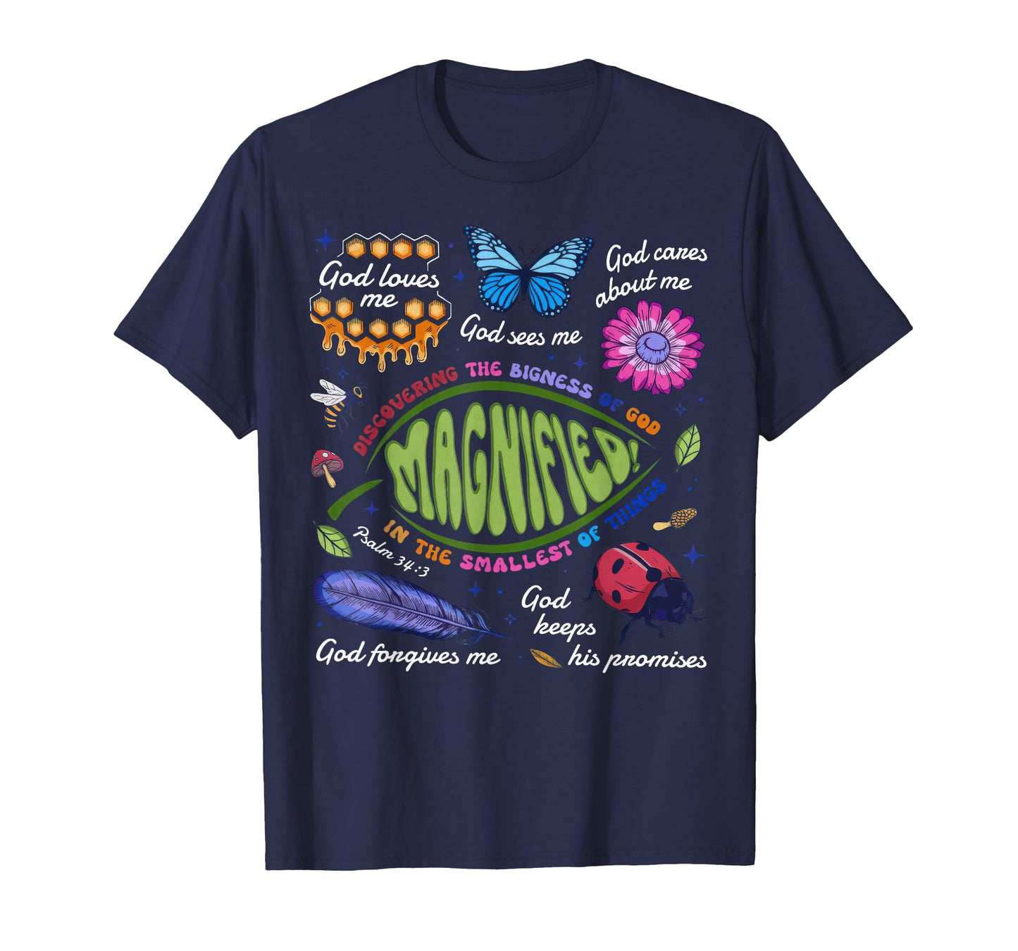 VBS 2025 Magnified Discovering The Bigness Of God Christian T-Shirt