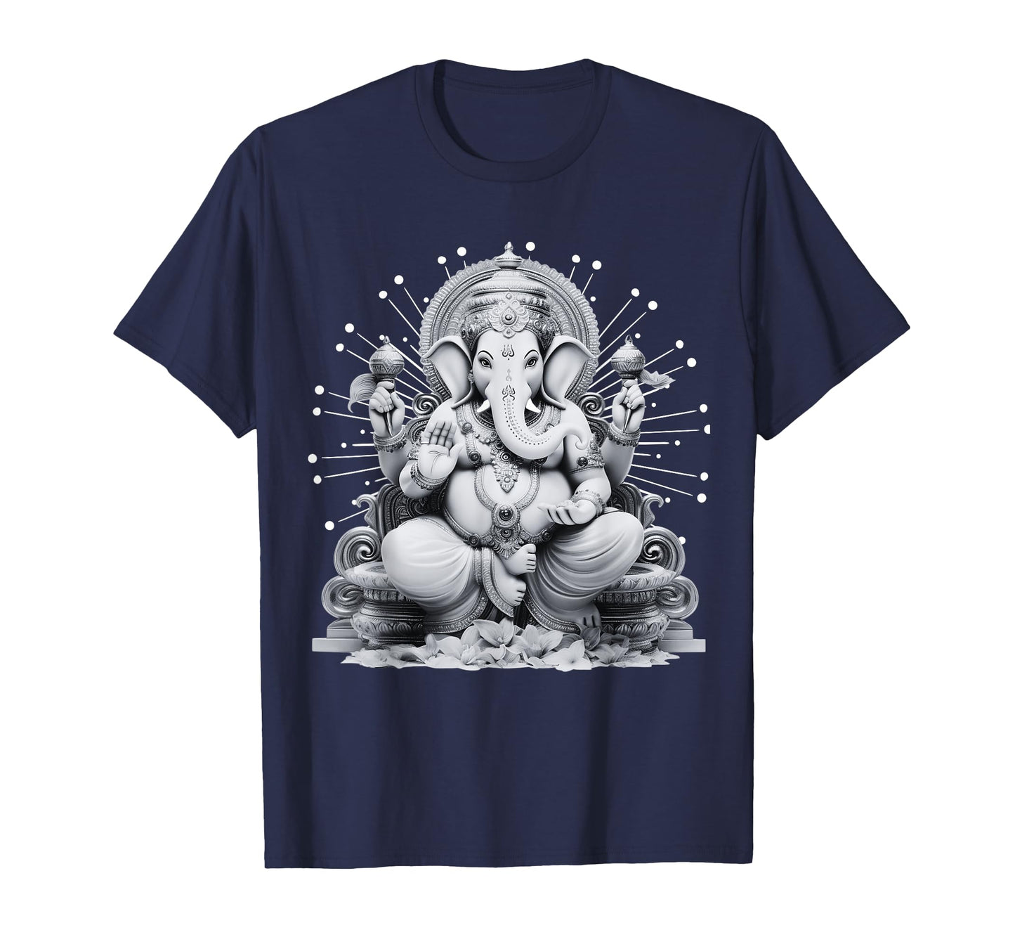 Ganesh Hindu Elephant God Ganesha Yoga Spiritual T-Shirt