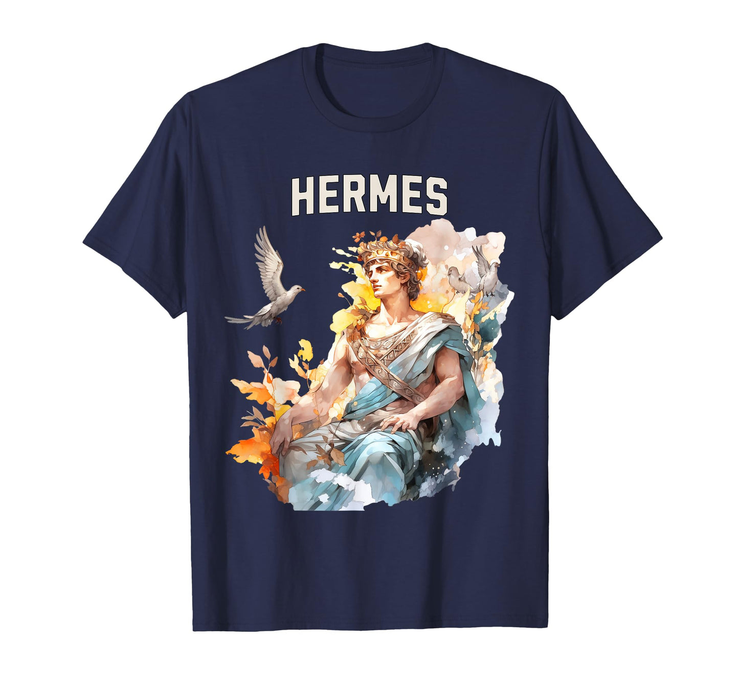 Celestial Hermes, Greek Gods Messenger, Travelers Protector T-Shirt