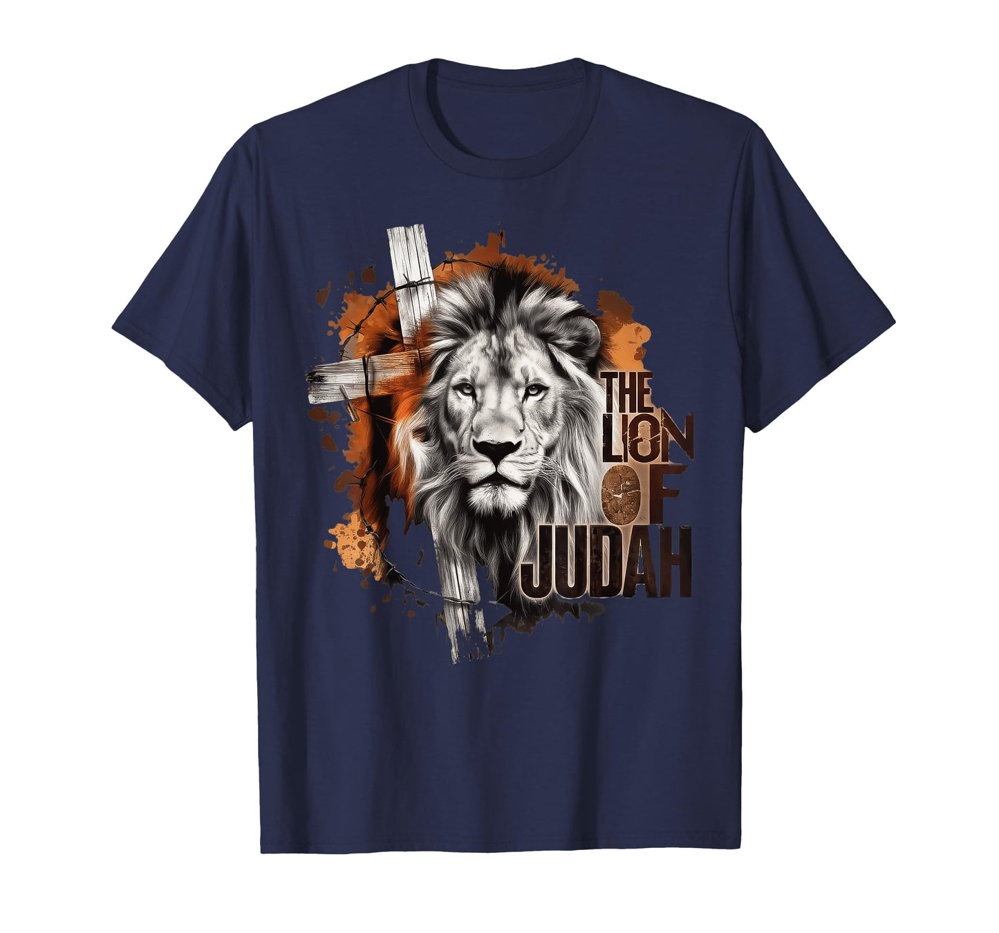 Jesus Lion of Judah Christian Faith for Men and Women T-Shirt