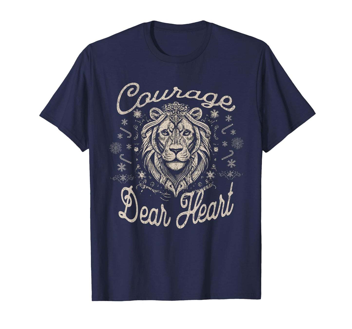 Courage Dear Heart Religious Christian Faith Inspirational T-Shirt