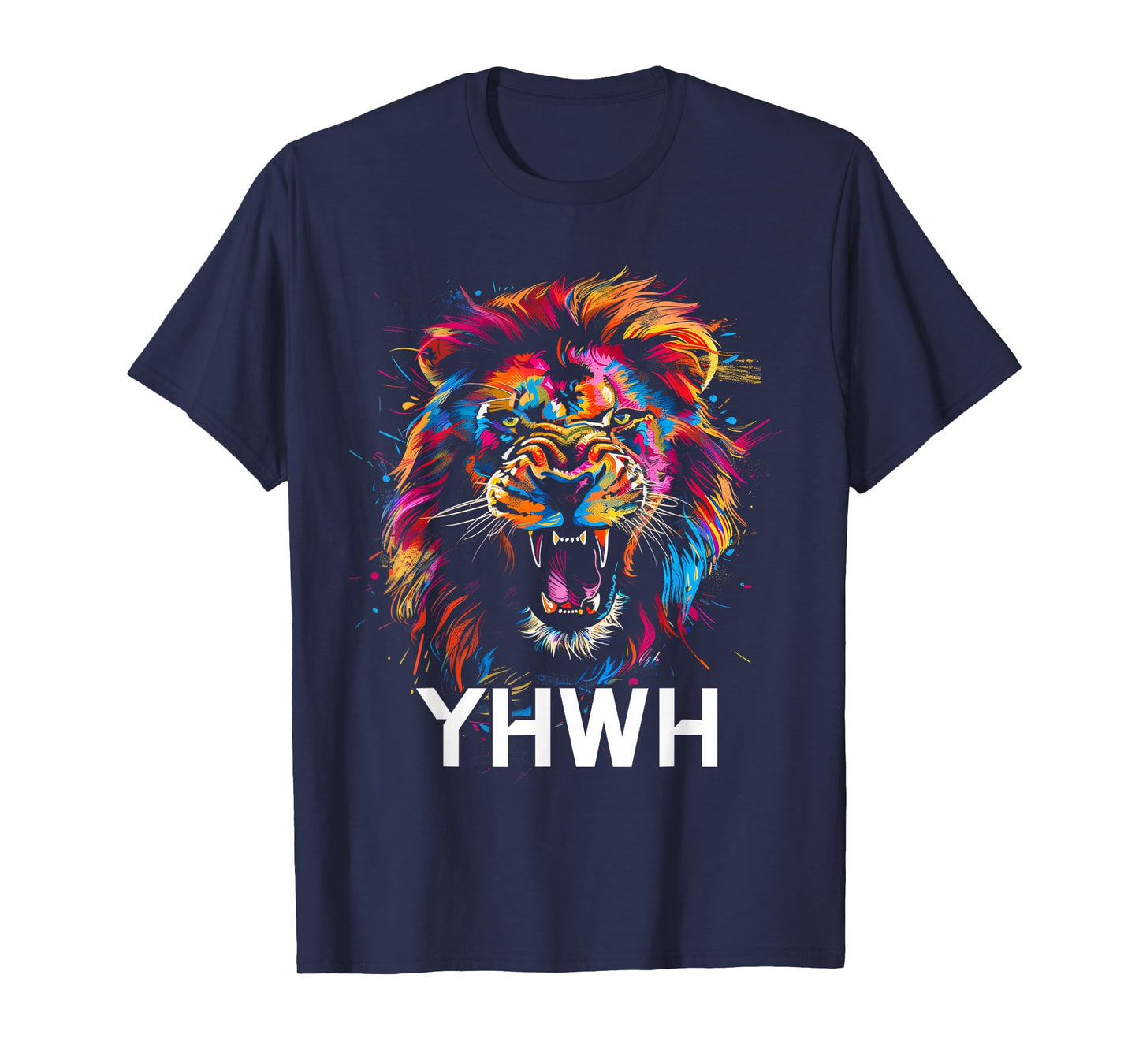 Hebrew Israelite Lion Of Judah Tribe YHWH Jew Jewish Yah T-Shirt