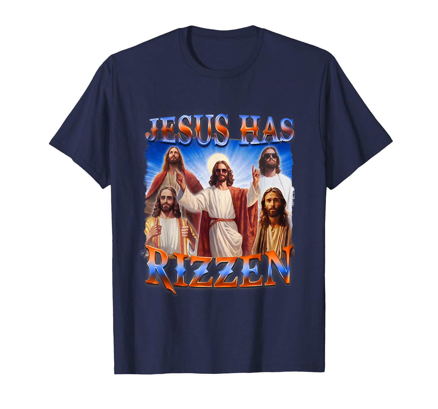 Jesus Has Rizzen Christian Men Women Bible Faith T-Shirt