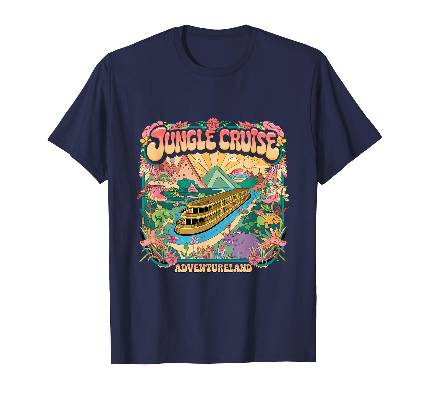 VBS 2025 Adventureland Youth Group Jungle Cruise Camp T-Shirt