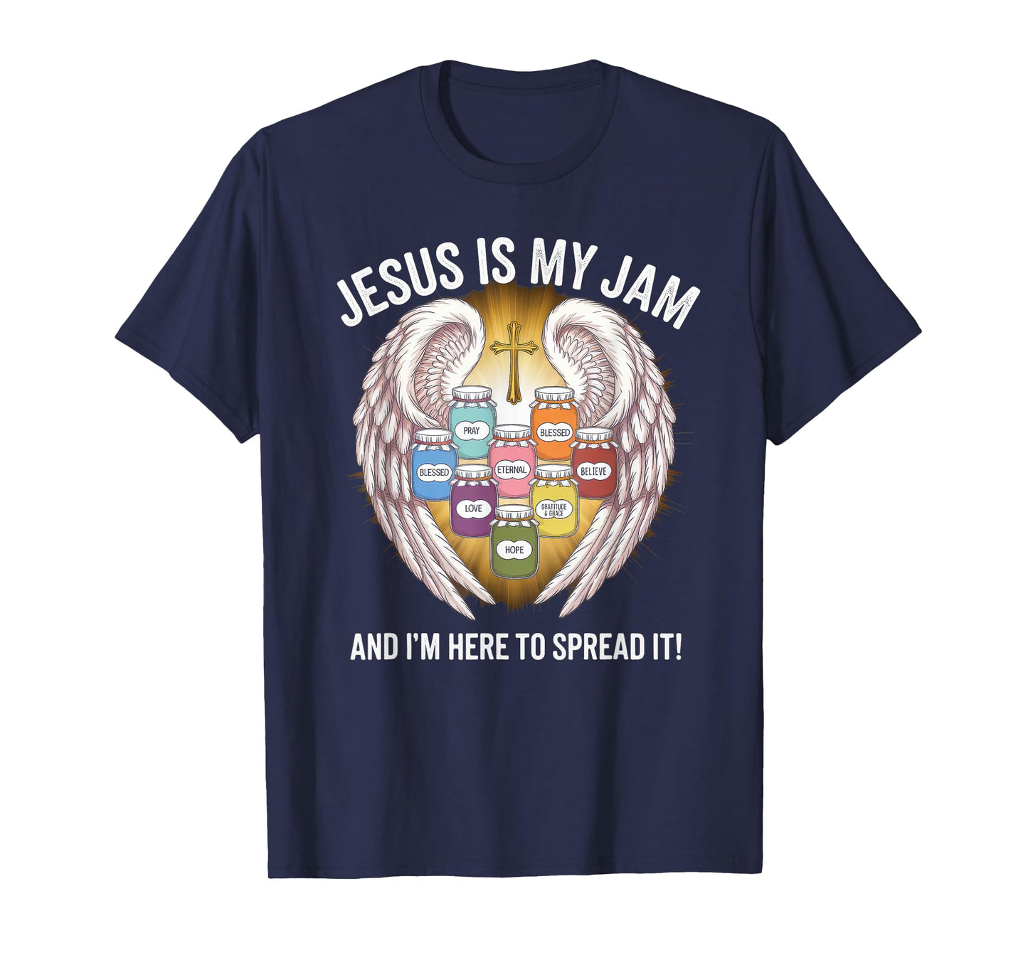 Jesus is My Jam Tshirt Men Women Christian Bible Verse T-Shirt