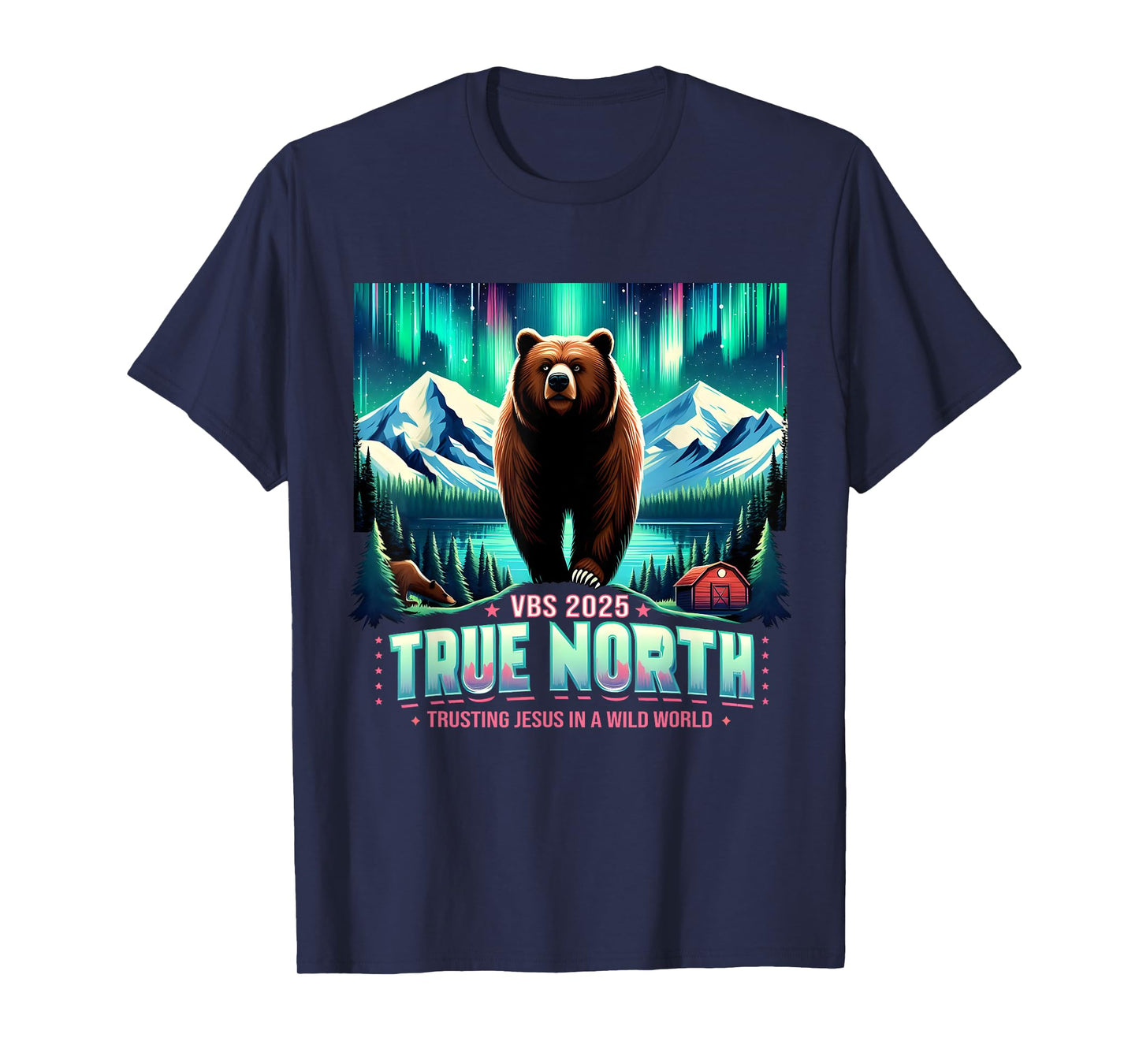 True North VBS 2025 Trusting Jesus Wilderness Christian T-Shirt