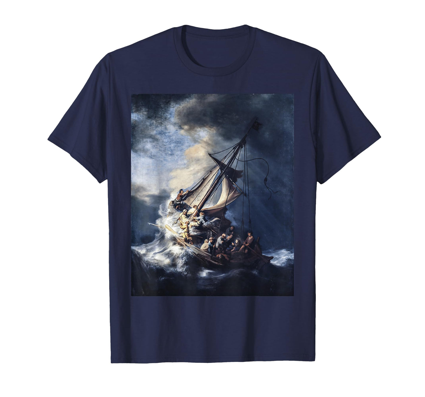 Rembrandt Christ in the Storm on the Sea of Galilee T-Shirt