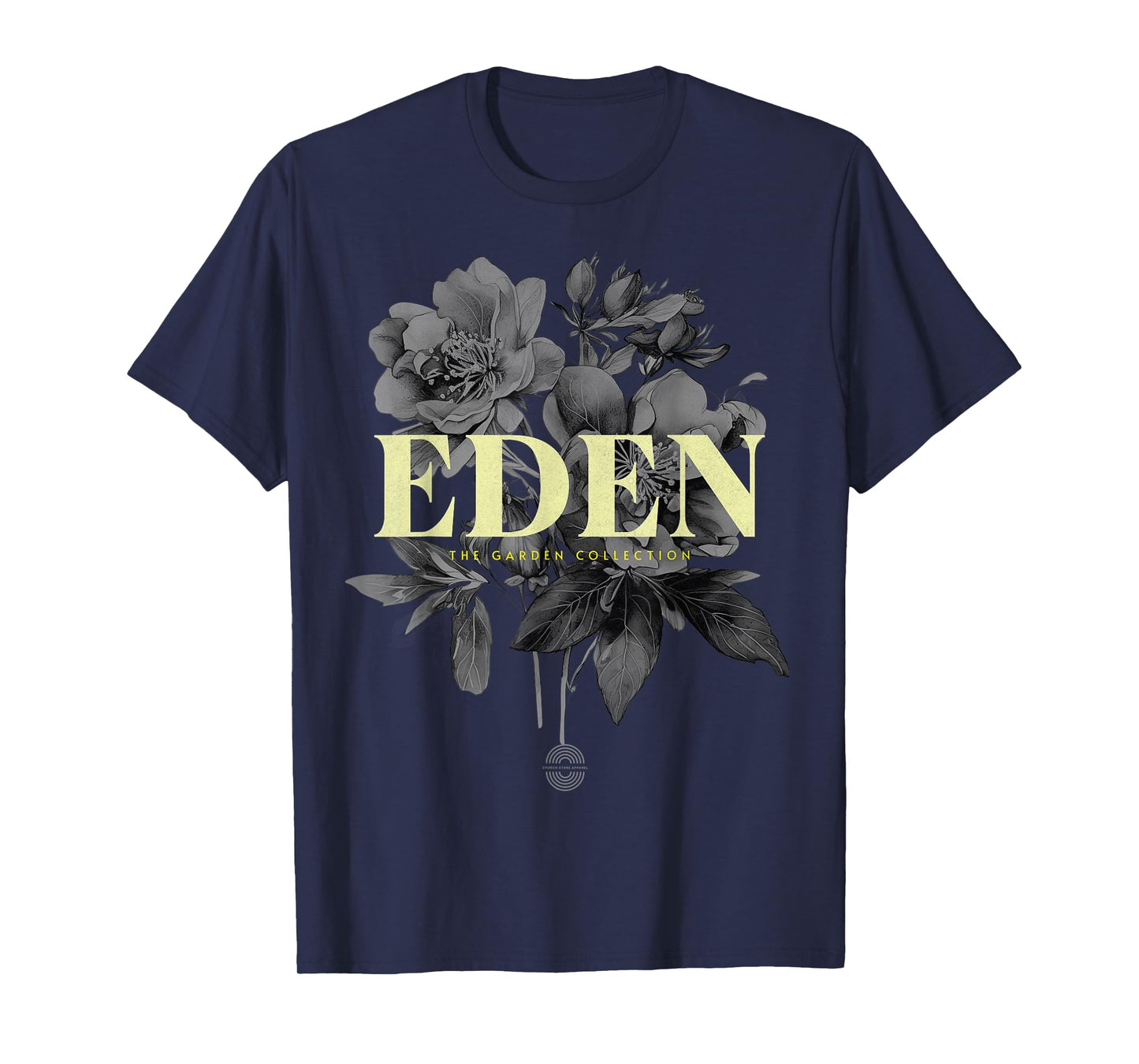 The Garden Of Eden, The Biblical Garden Collection, Floral T-Shirt