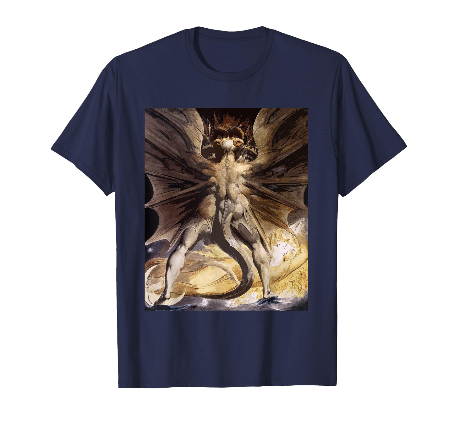 The Great Red Dragon by William Blake T-Shirt