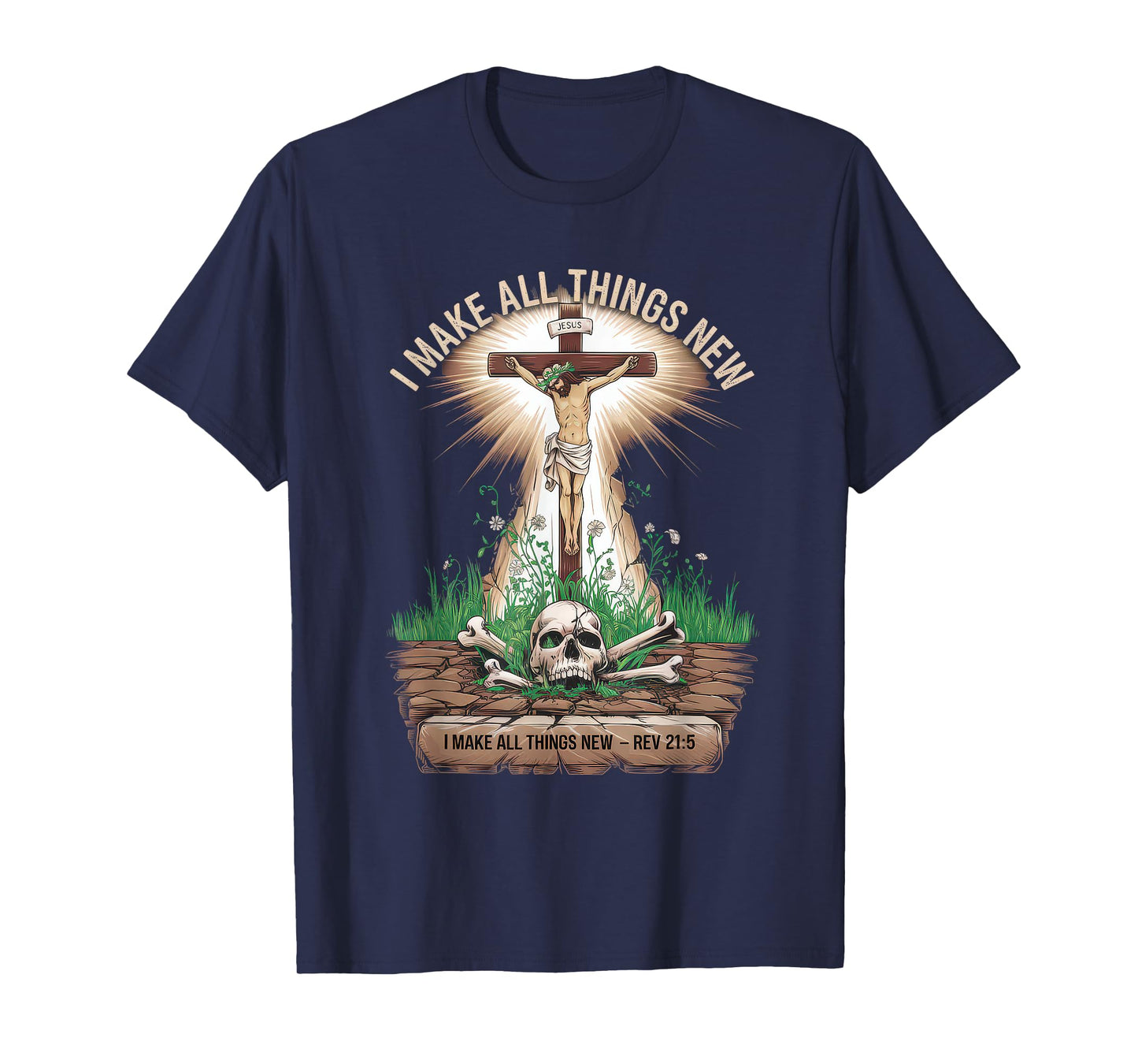 Bible Verse Tshirt Christian Faith Christianity Church Jesus T-Shirt