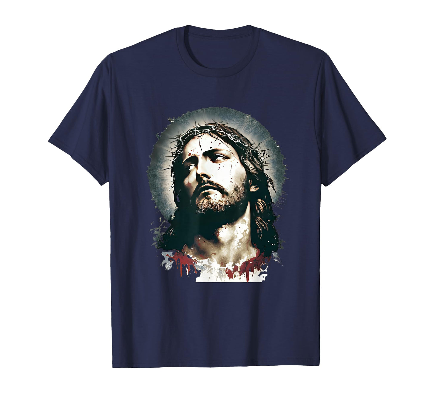 Christian Quotes Designs Faithful Christians Love Jesus Christ Graphical Design for Christians Unisex-Adults Black T-Shirt Small