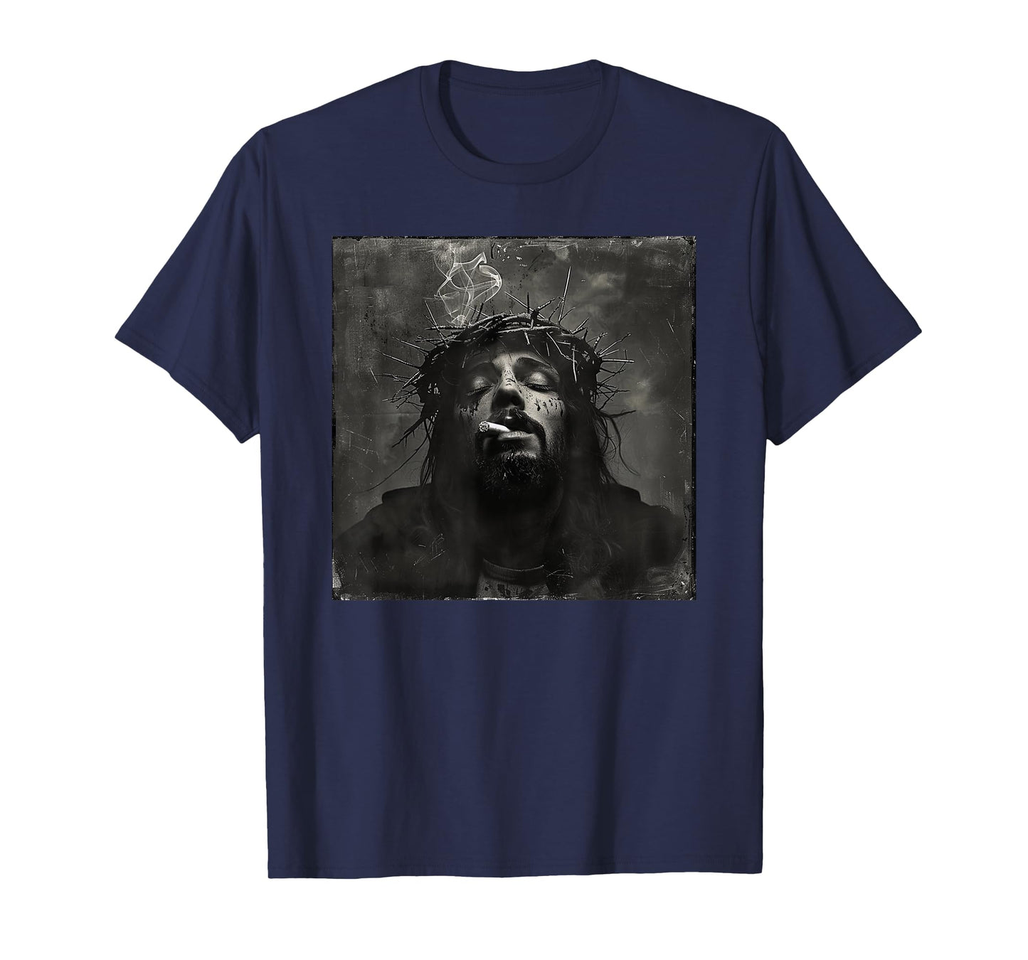 Cooler Jesus Christ Smokes, Resistance, Rebellious Jesus T-Shirt