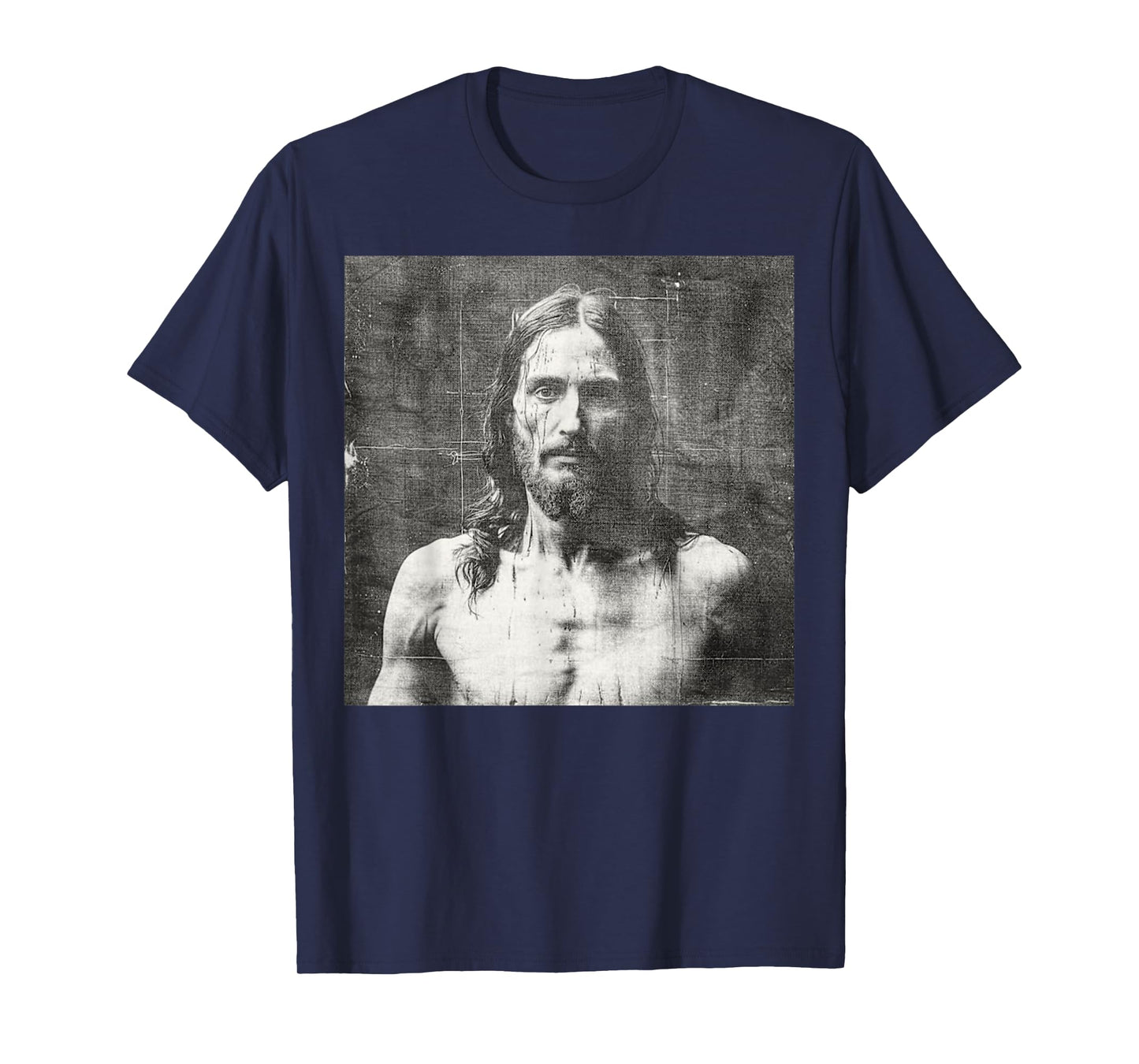 Vintage Jesus Shroud Of Turin T-Shirt