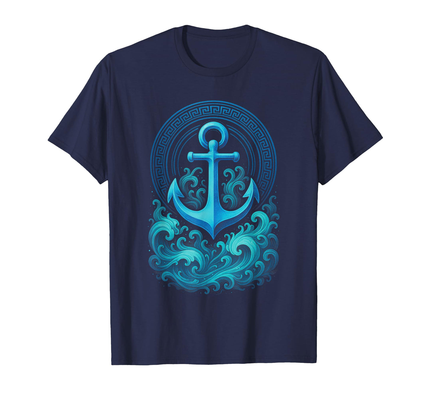 Poseidon Trident Symbol - Ancient Greek Mythology T-Shirt