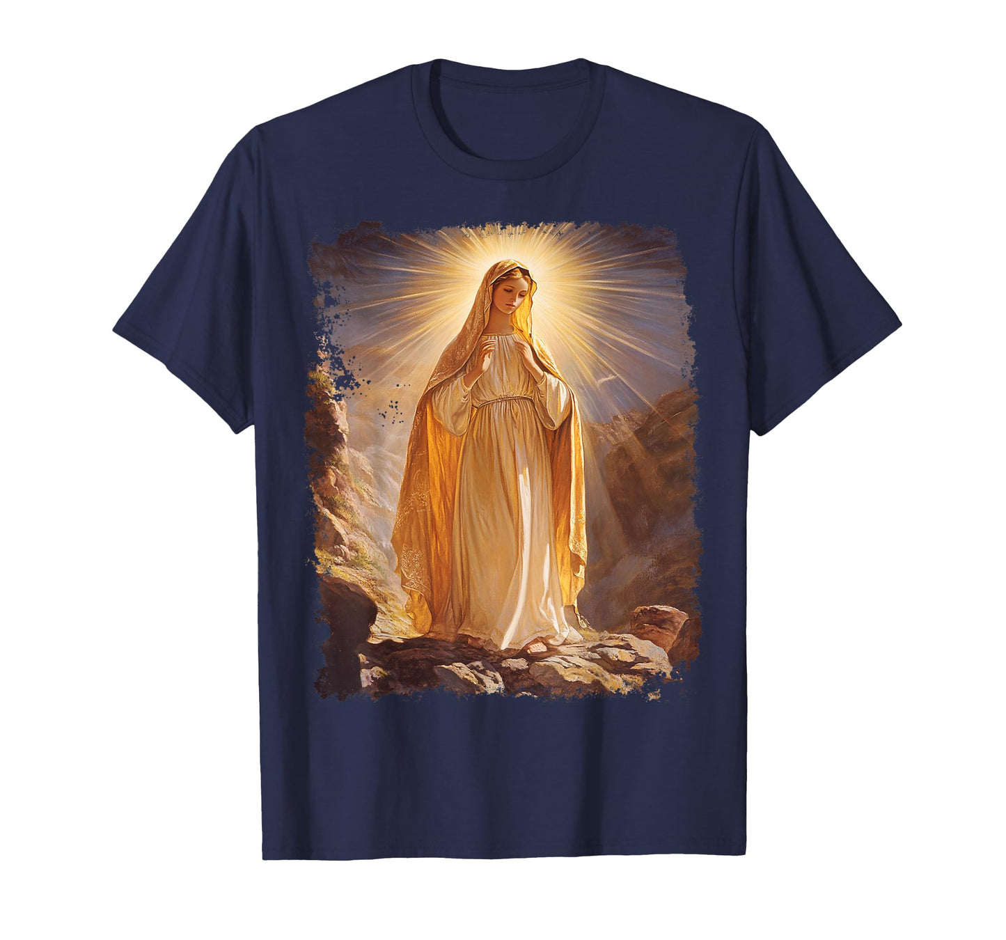 The Virgin Mary Christian Church Religion Women's T-Shirt