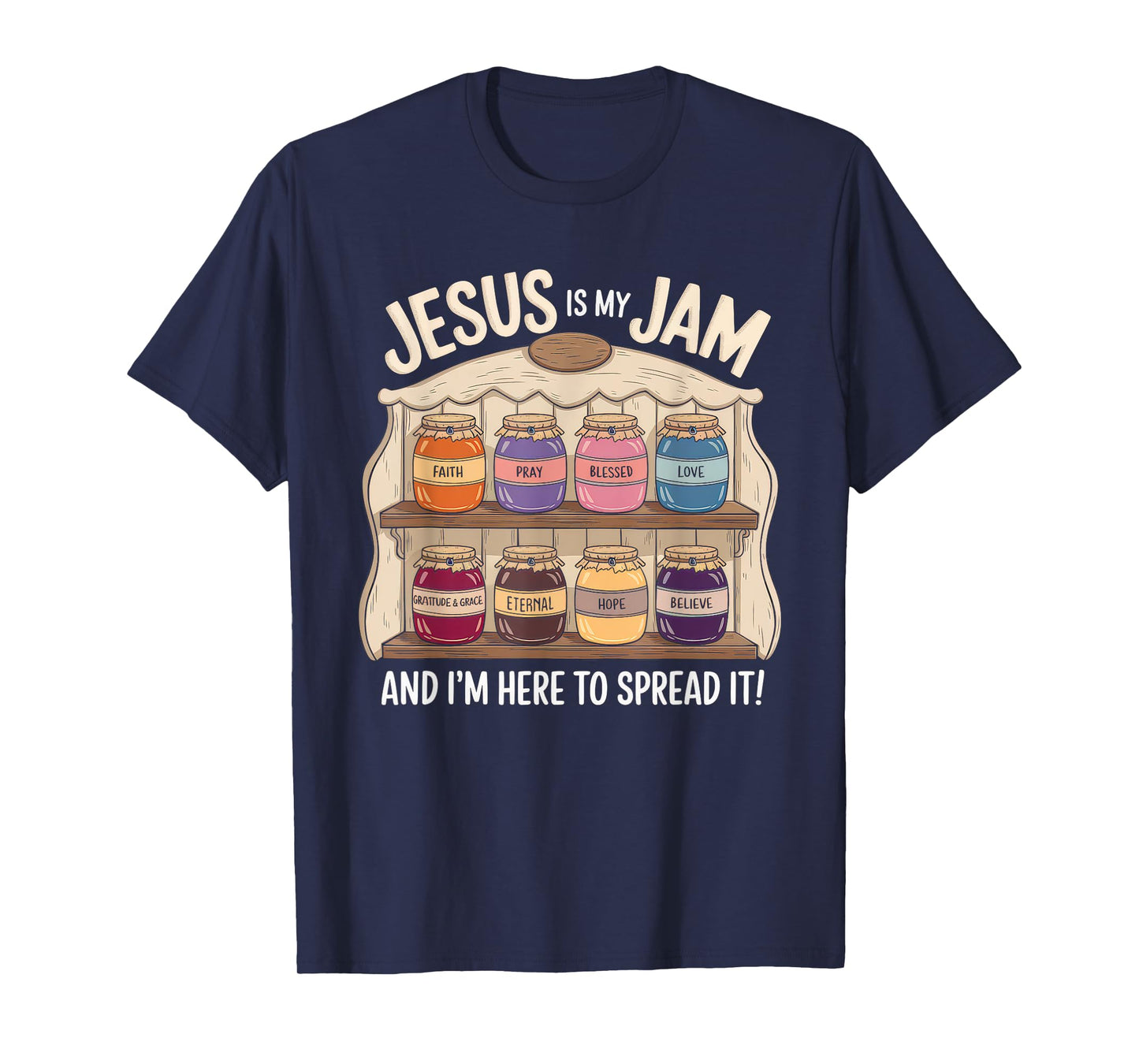 Jesus is My Jam Tshirt Men Women Christian Bible Verse T-Shirt