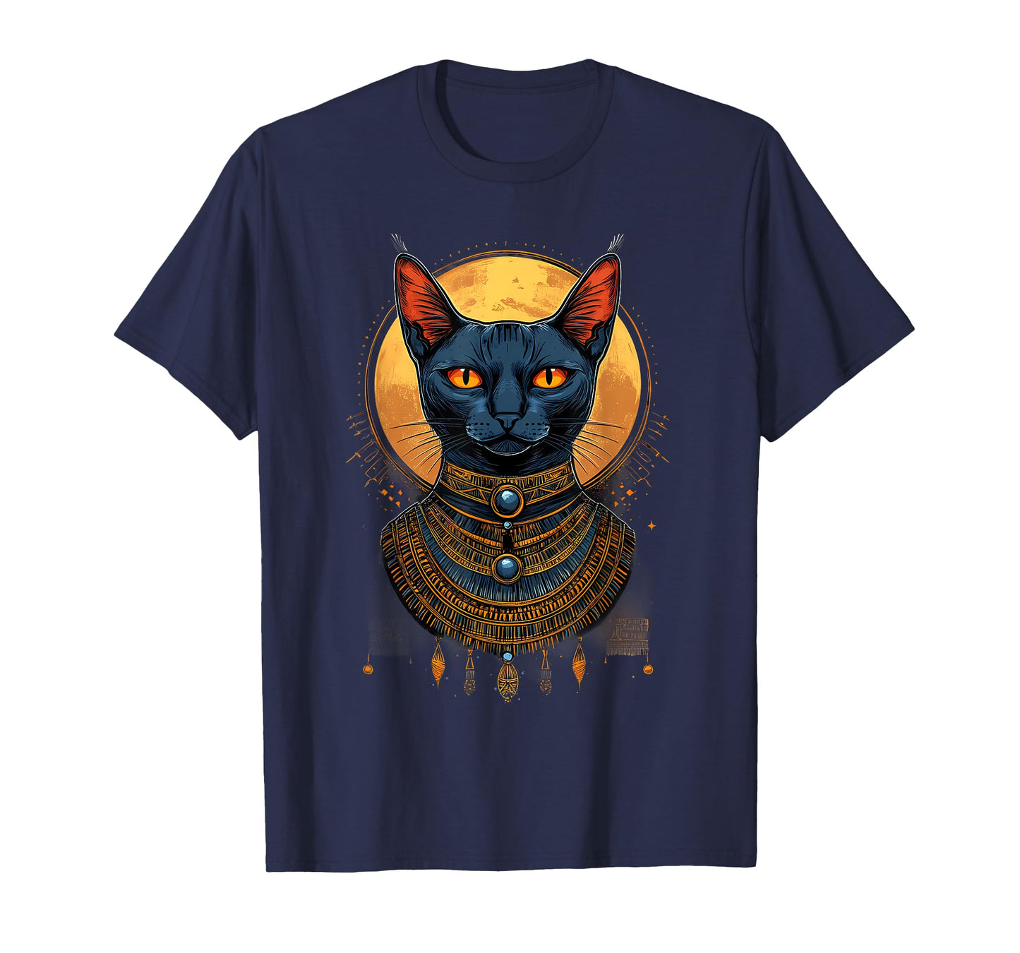 Egyptian God Ancient Egypt Bastet Cat Egypt Mythology T-Shirt for Men Women Kids