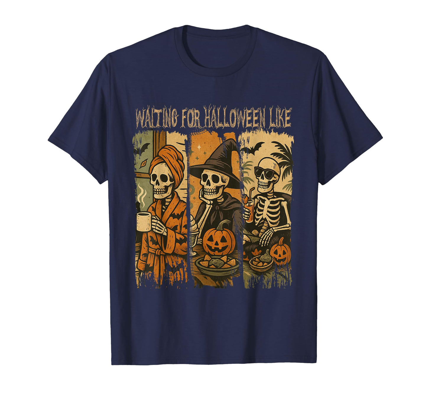 Waiting For Halloween Like Halloween countdown 2025 T-Shirt
