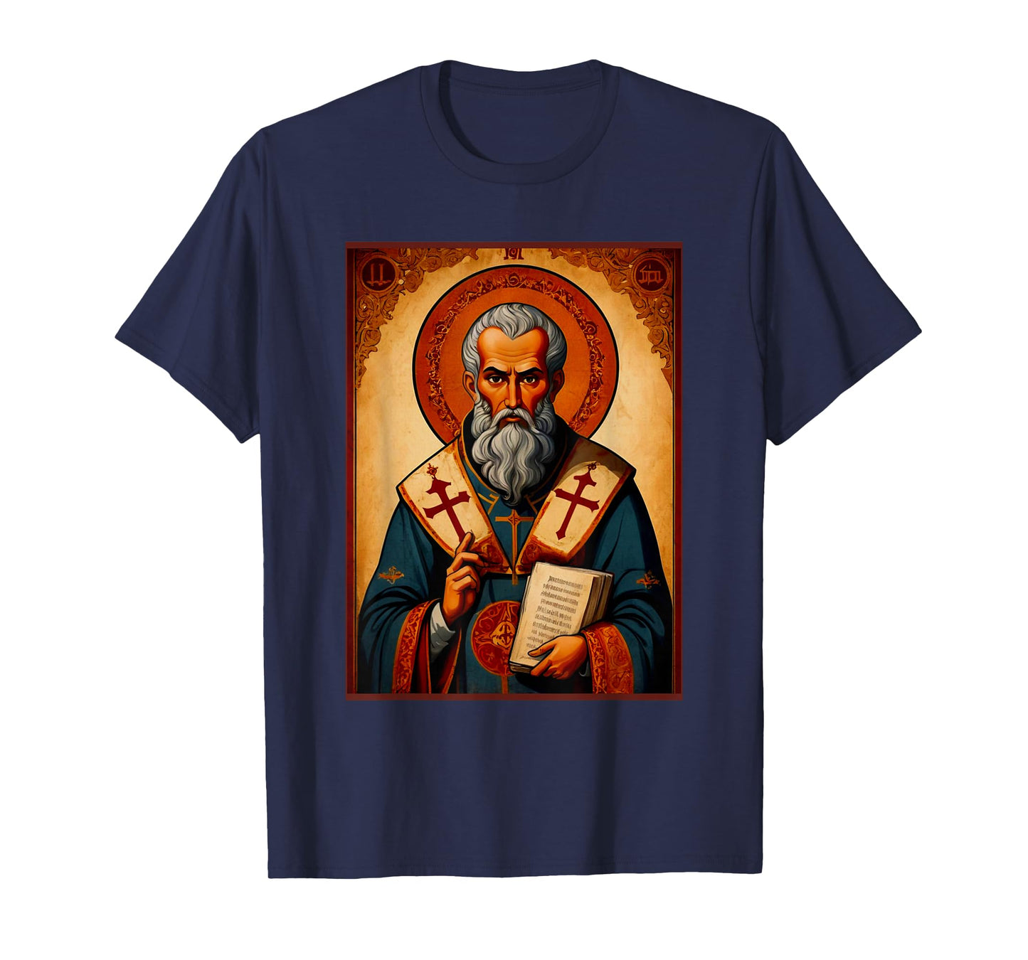 St. Ignatius of Antioch Greek Eastern Orthodox Byzantine Art T-Shirt