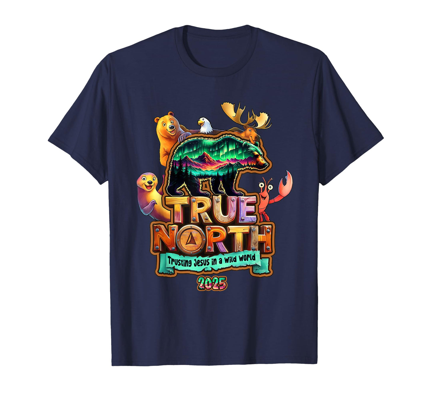 True-North VBS 2025 Trusting Jesus Wilderness Christian T-Shirt