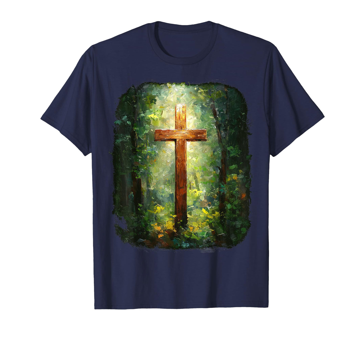 Resurrection Sunday Cross of Jesus Christ Christian Faith T-Shirt