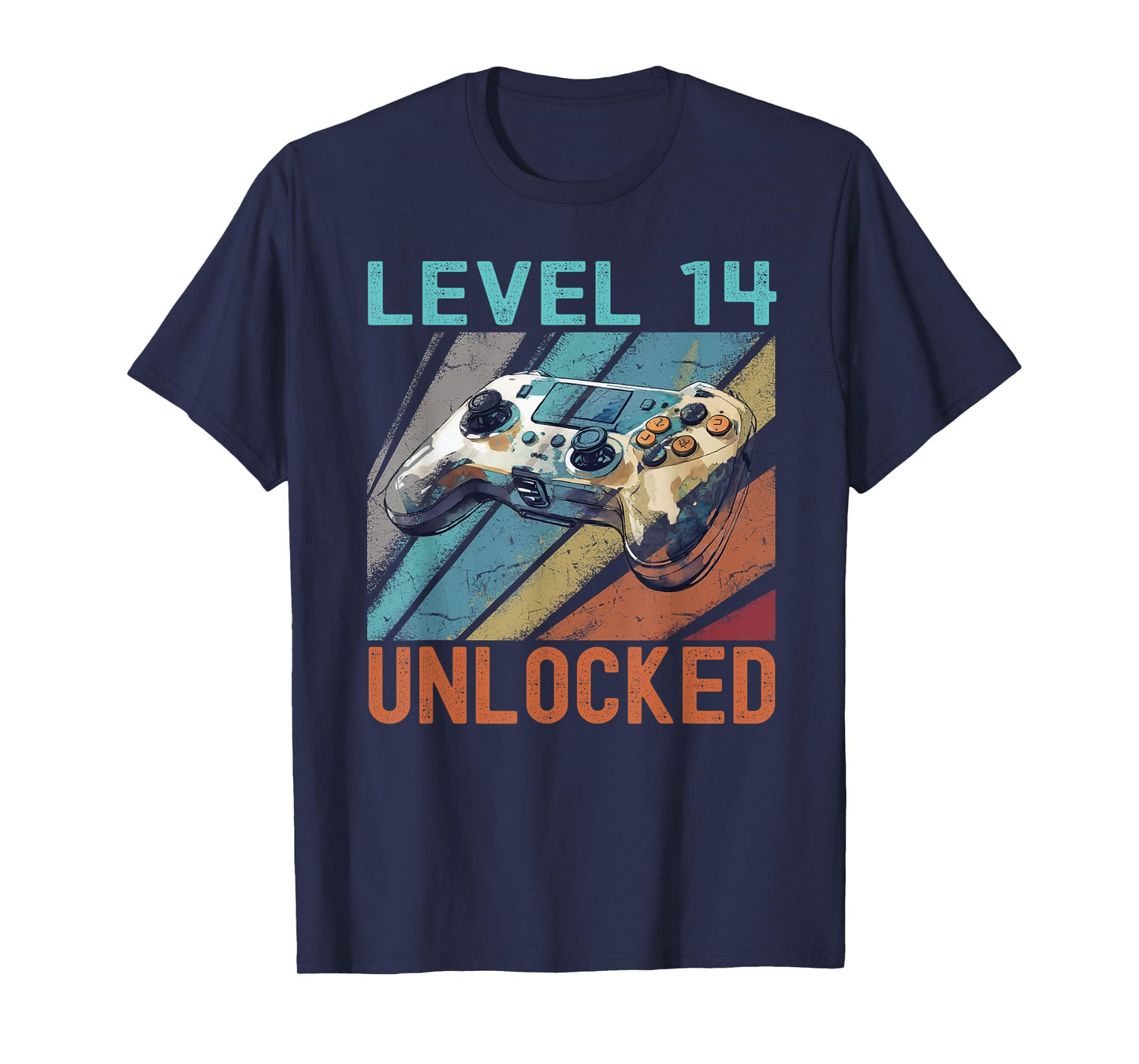 Level 14 Unlocked, Cool Gaming Stuff 14th Birthday Gifts T-Shirt