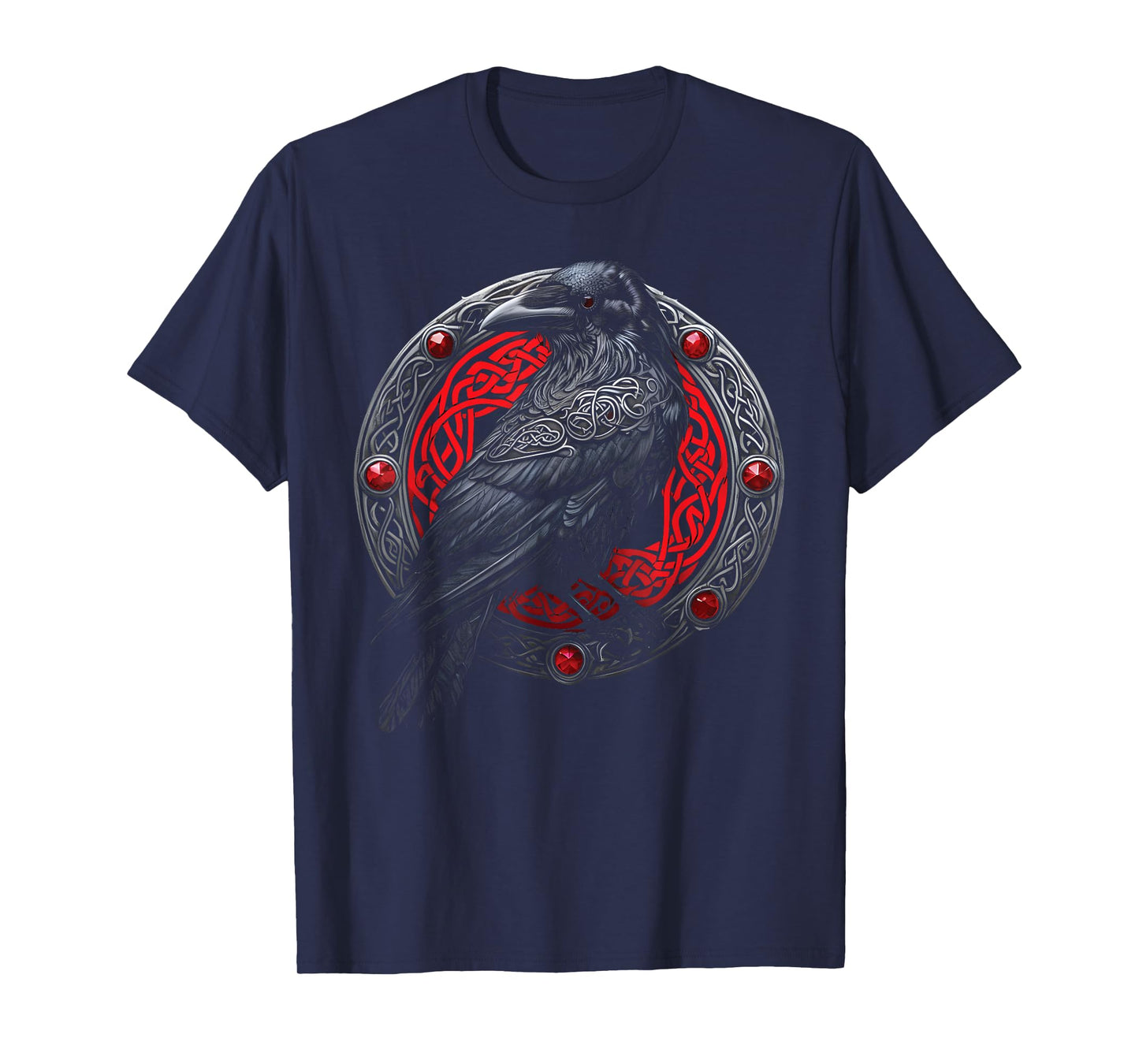 Viking Raven Norse Mythology Crow Gothic T-Shirt