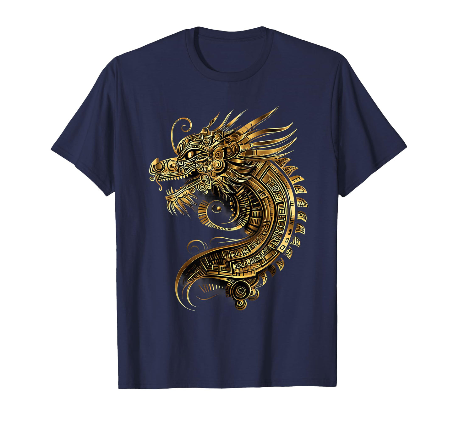 Aztec Mexican Mythology Aztec God Toltec Inca Dragon Mayan T-Shirt