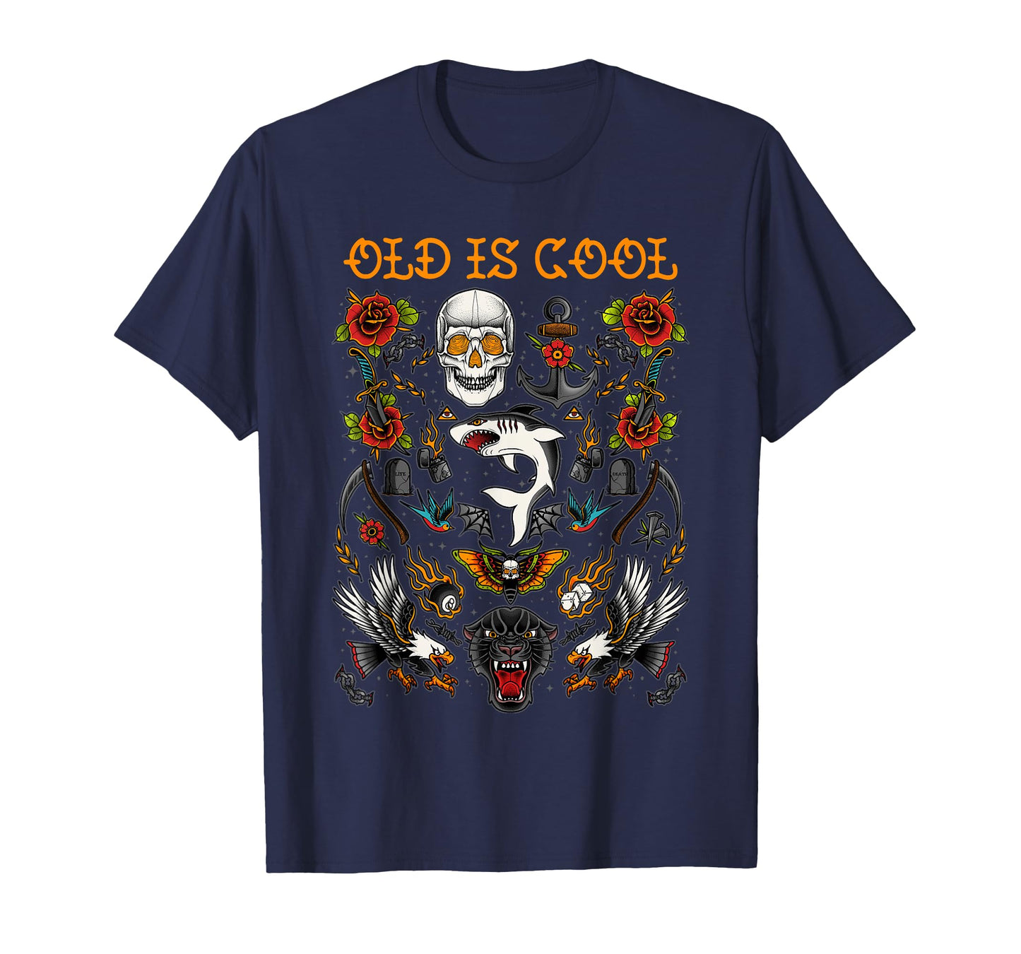 Old School Traditional Tattoo Style Shirt for Tattoo Artist T-Shirt