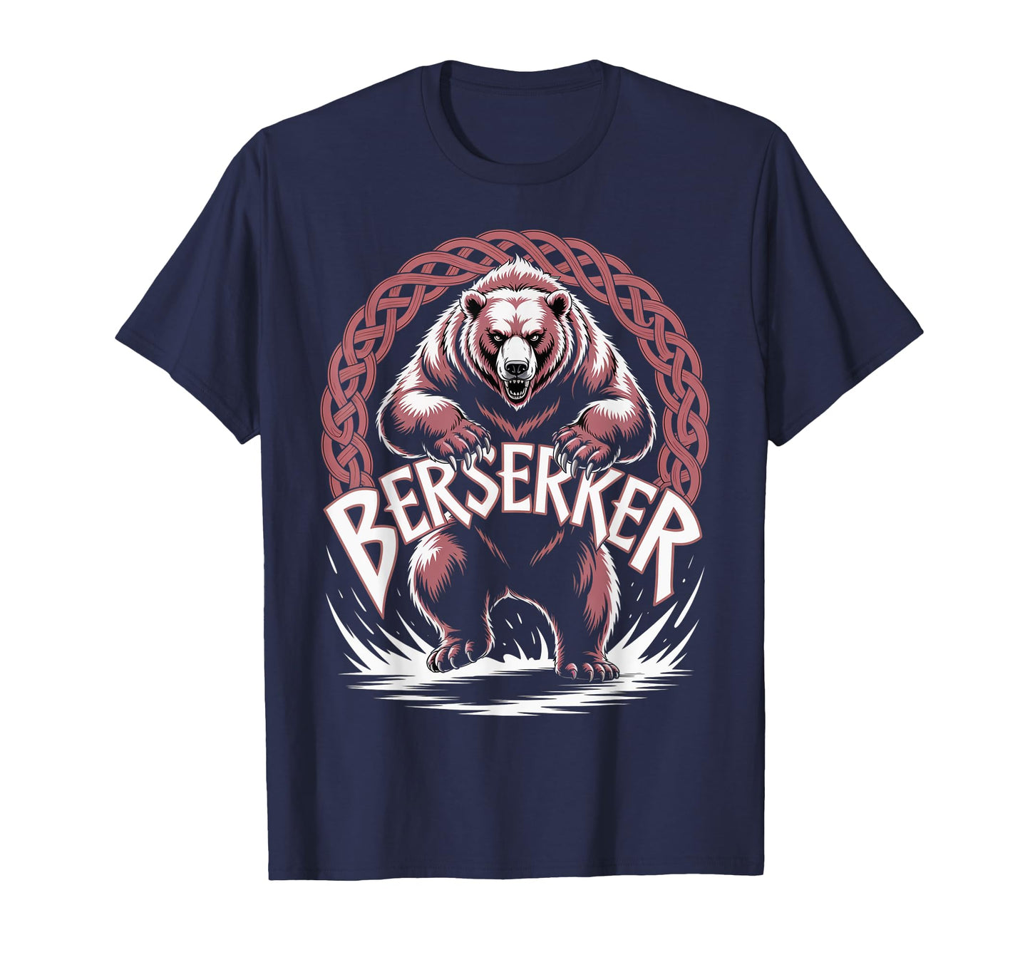 Viking Berserker Bear Norse Warrior T-Shirt
