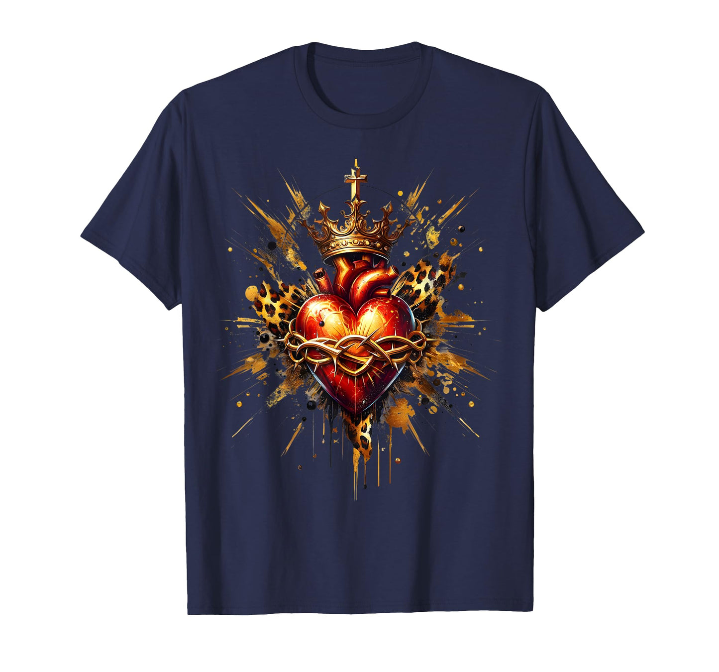 Sacred Heart of Jesus Catholic Devotion Faith T-Shirt