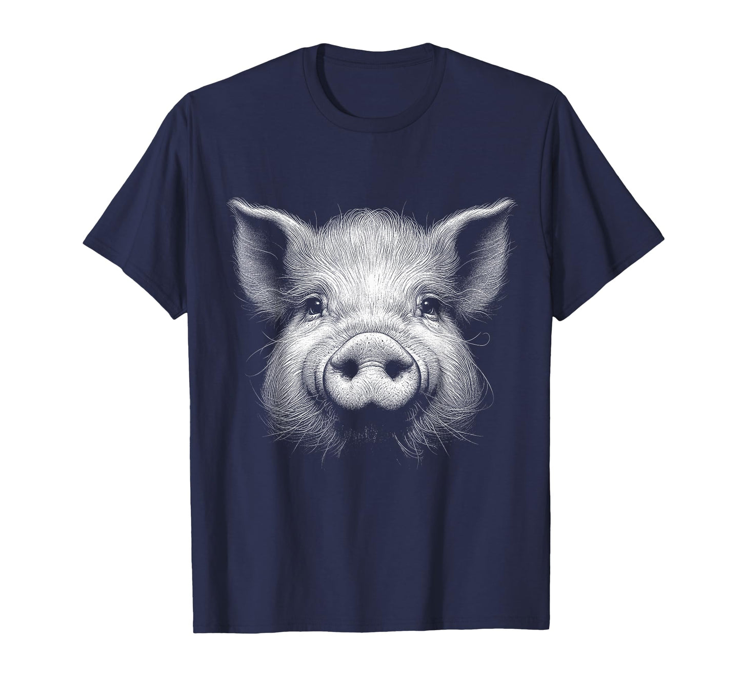 Pig Face Lover Art Design For Men And Women T-Shirt