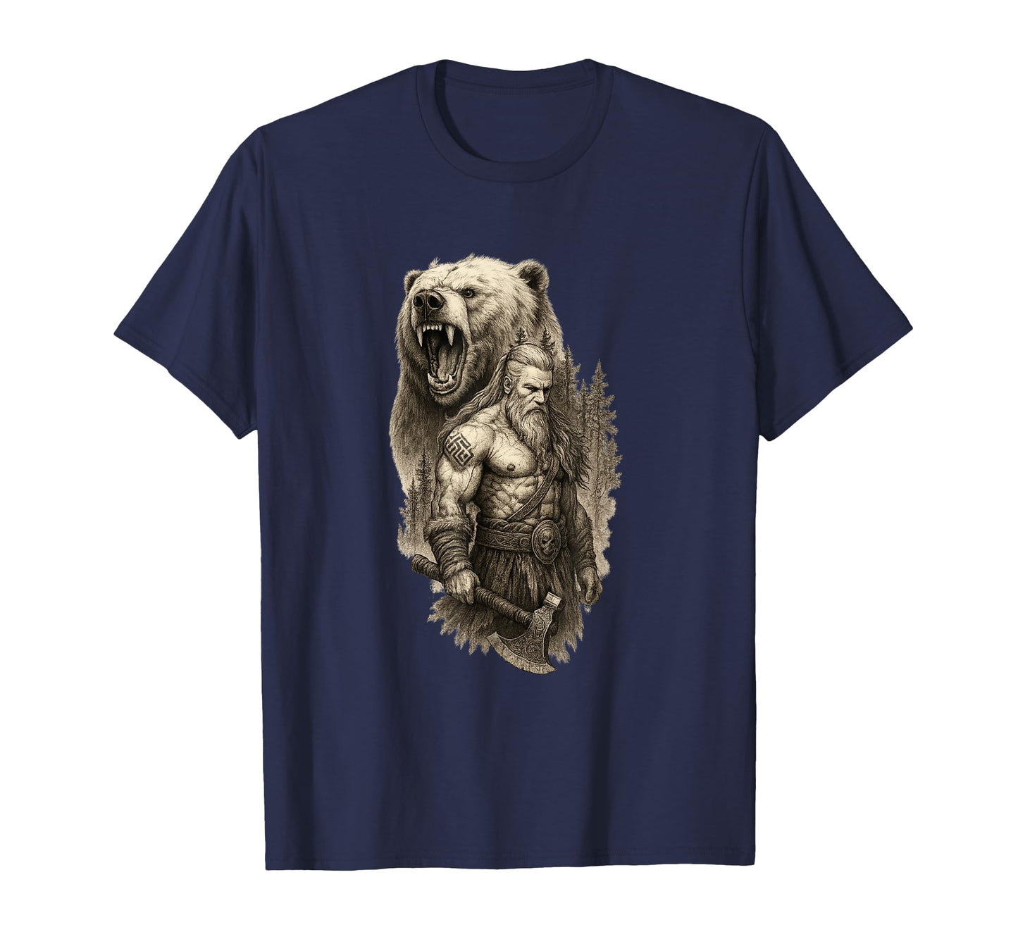 Viking Vegvisir Viking Celtic Germanic Valhalla Compass T-Shirt