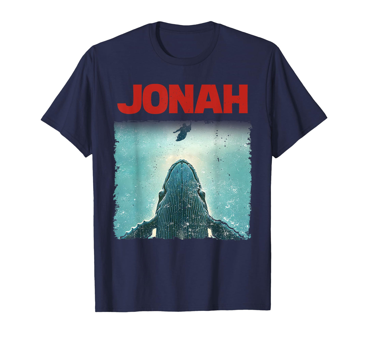 Jonah And The Whale Film Poster Men Women Faith Jesus T-Shirt