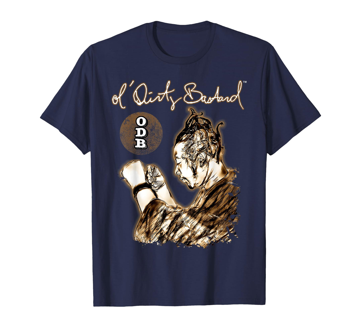 ODB Ol Dirty Ba--ard Official Hip Hop Graffiti Rap Mural T-Shirt