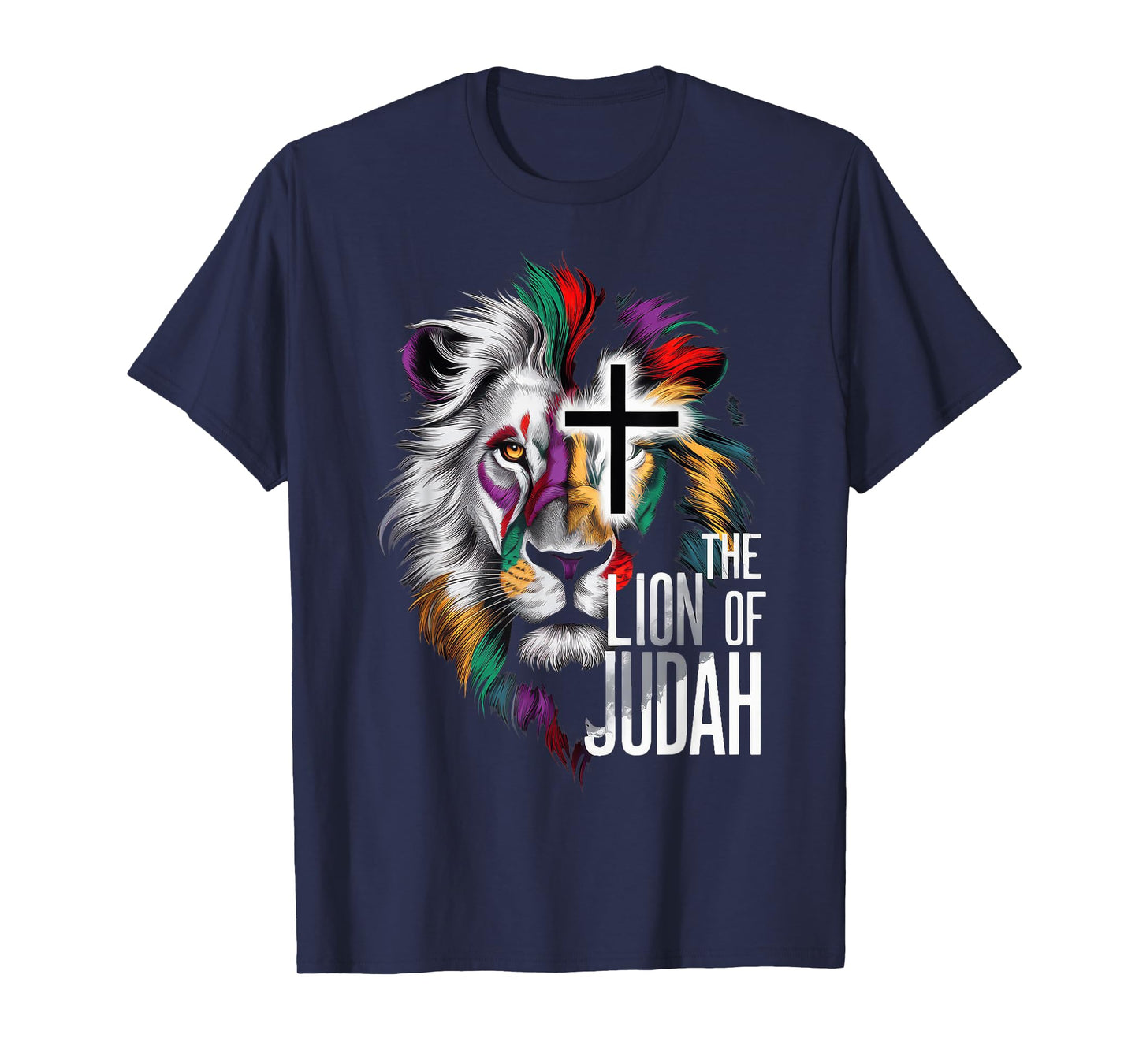 Jesus Lion of Judah Christian Faith for Men and Women T-Shirt