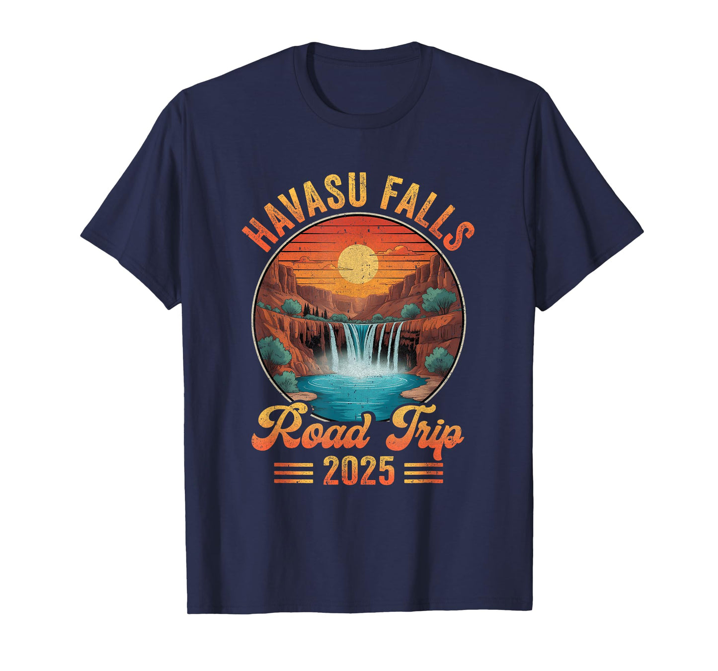 Havasu Falls Road Trip 2025 Summer Vacation Family Matching T-Shirt